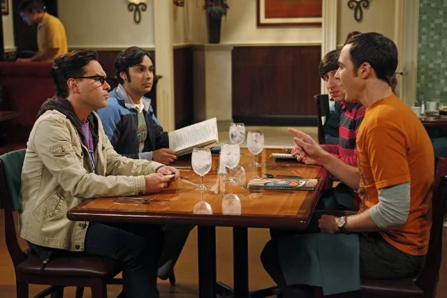Sheldon using dice to make his life decisions