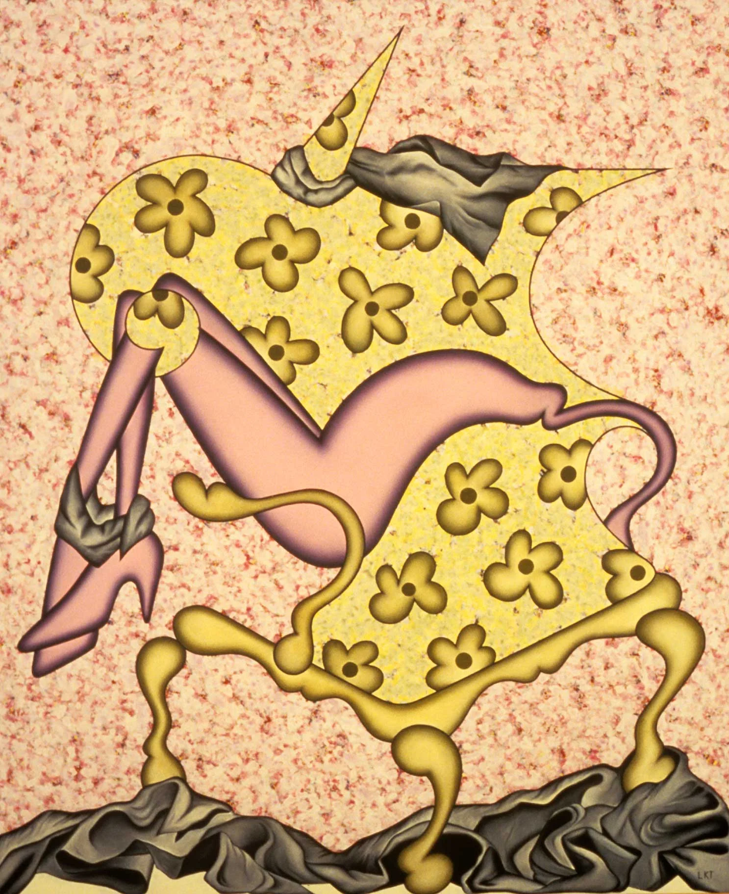 46” x 38” oil and acrylic on canvas