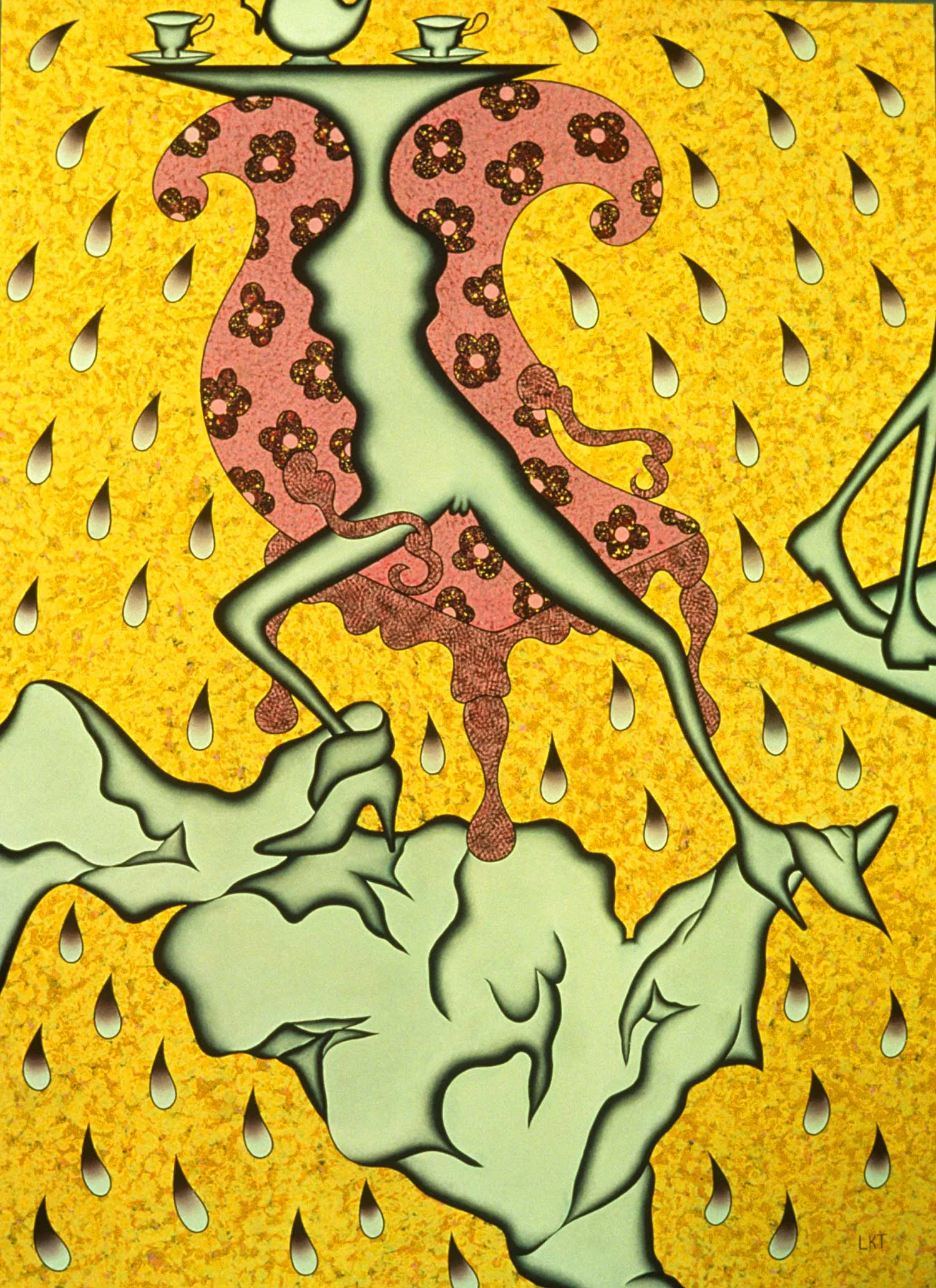 73” x 53” oil and acrylic on canvas