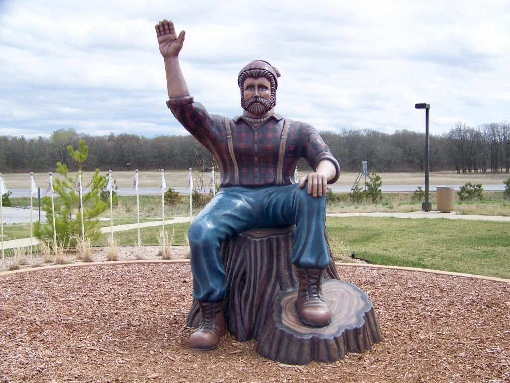 Yes, Virginia, there is a Paul Bunyan.