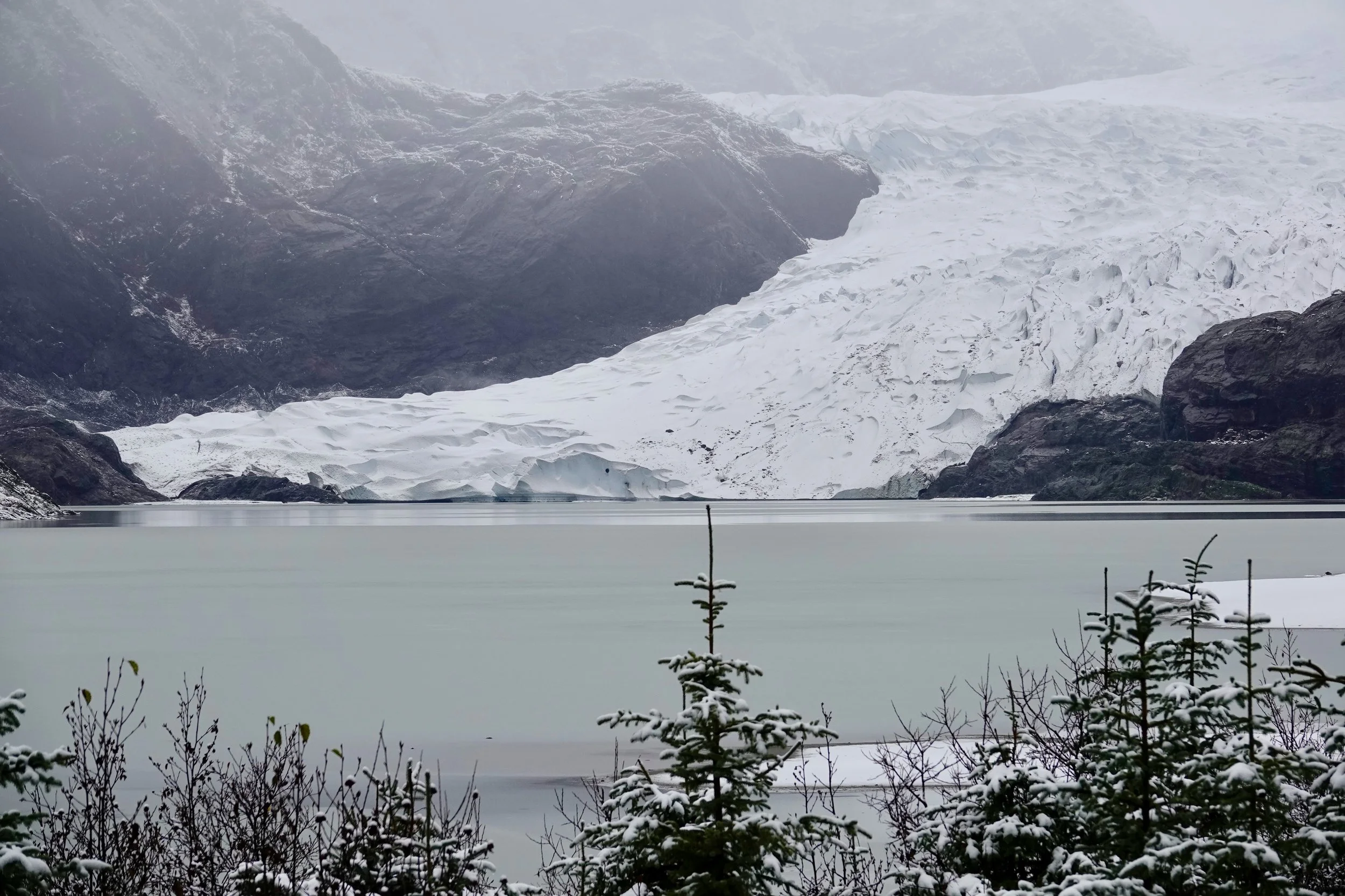 Mendenhall Glacier in Juneau.