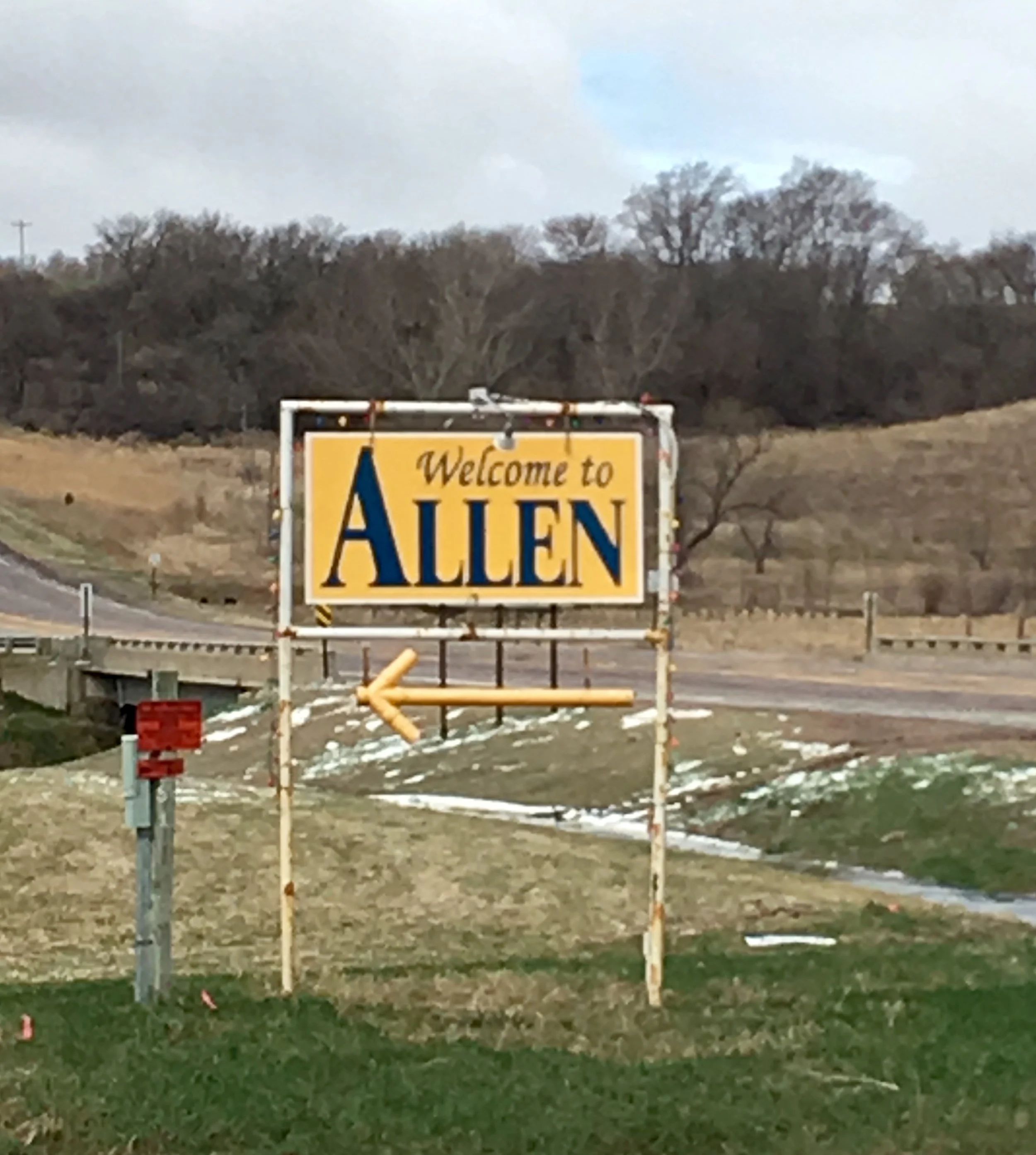 I hadn’t considered moving to Nebraska, but they might have named a town after me. That’s applying pressure to relocate.