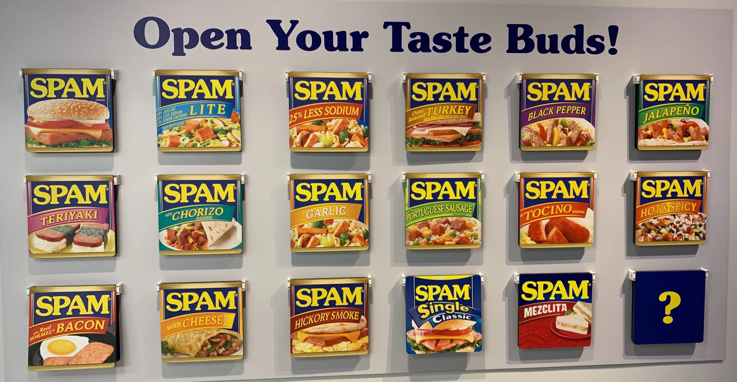 Seen at the SPAM Museum in Austin, Minnesota.