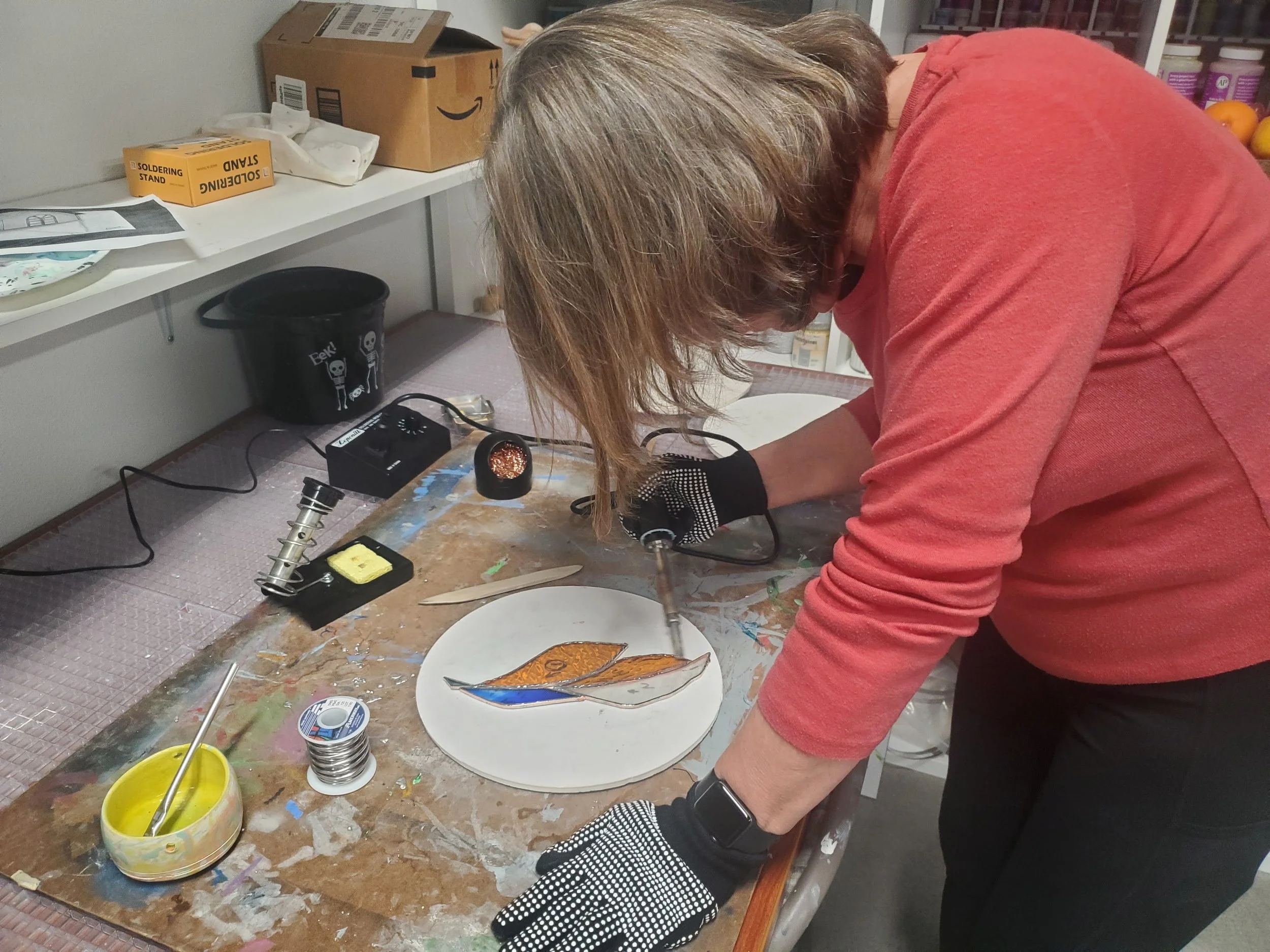 Stained Glass Classes in 90-Minutes - FEELartistic Studio Stained Glass Classes in 90-Minutes - FEELartistic Studio