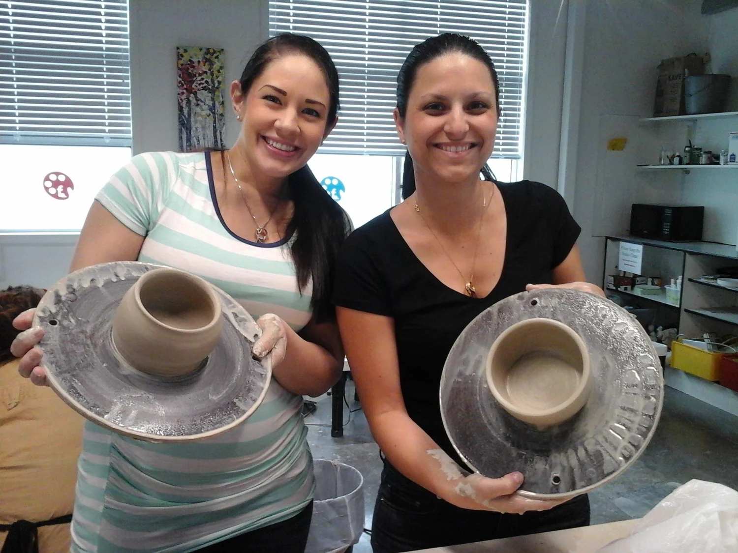 Amazing Art Studio for Pottery, Fusing and Stained-Glass classes