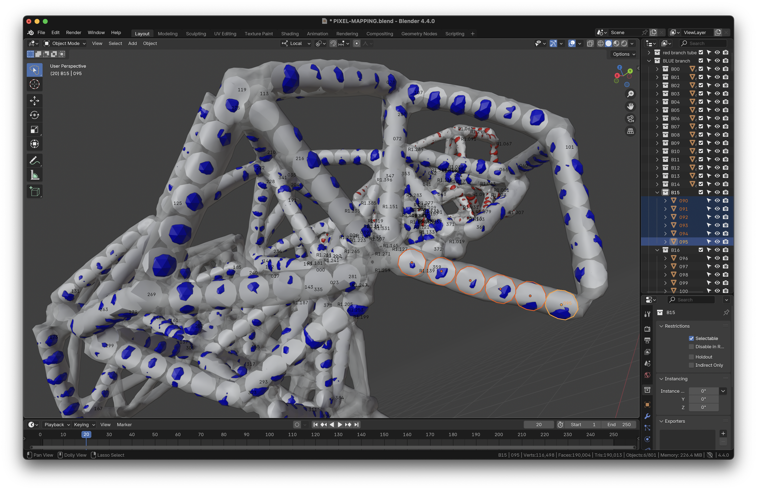 "Mesh Map" for Coding