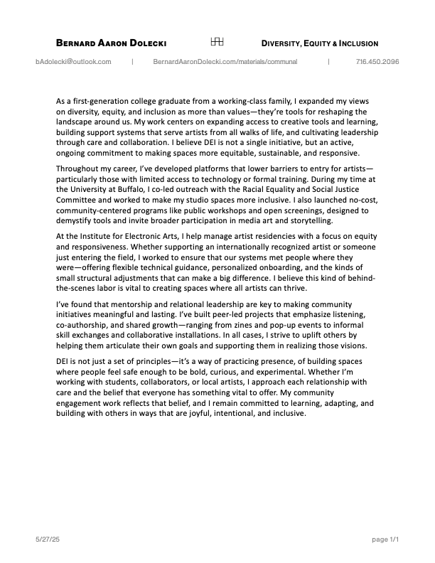 DEI Statement