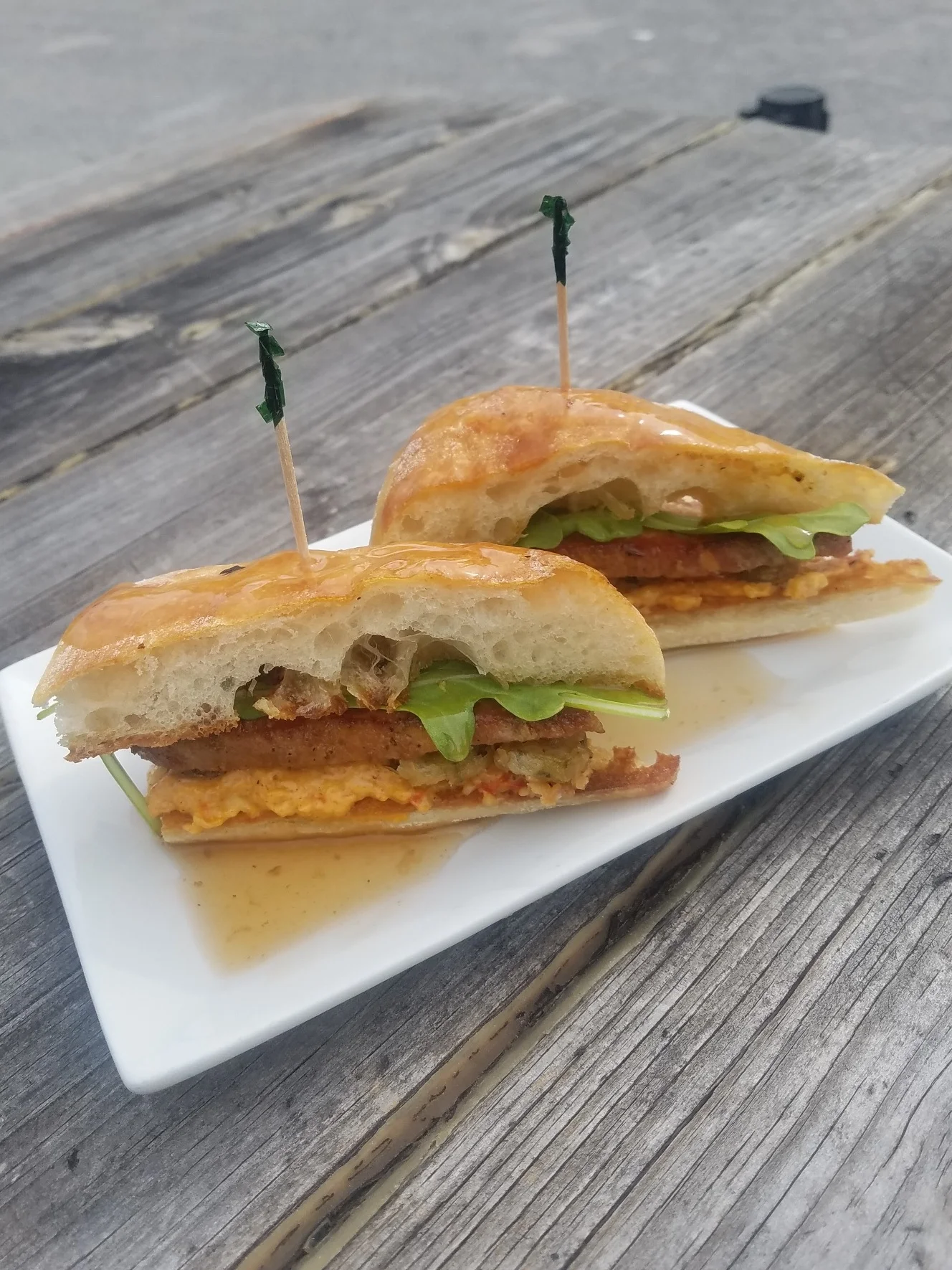 Past Special: Southern style Pimento cheese toast