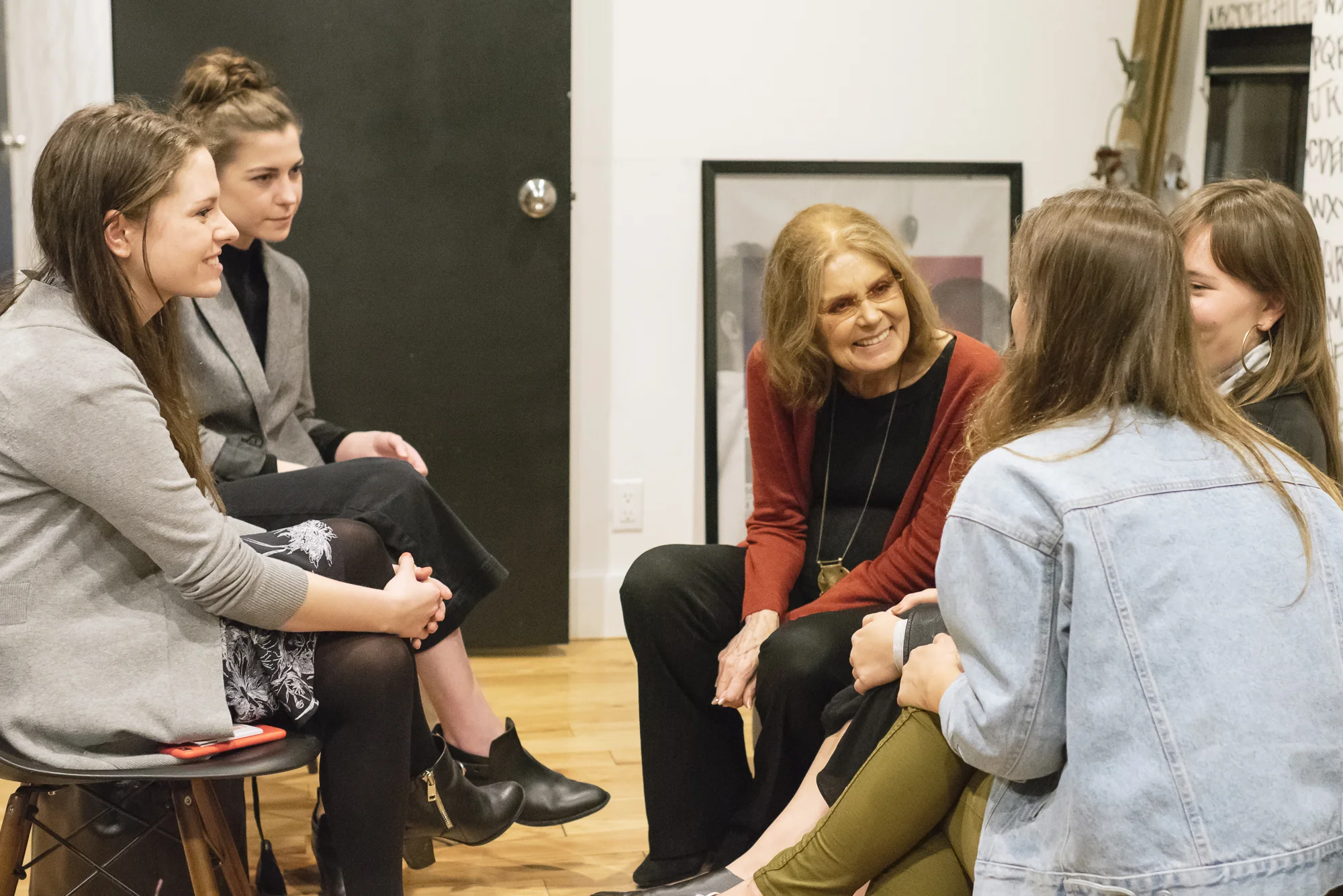 Q&A with Gloria Steinem.