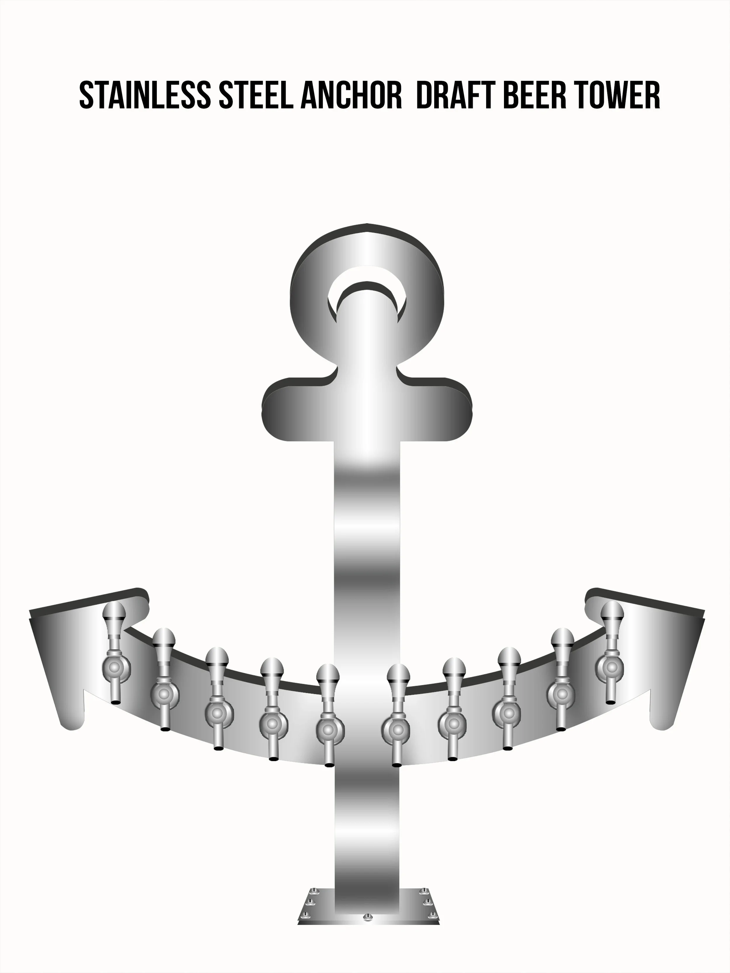 STAINLESS STEEL ANCHOR DRAFT BEER TOWER.jpg