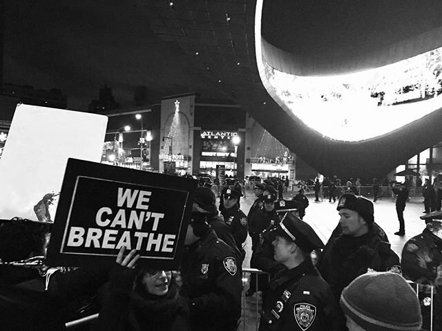 December 8th, 2014 #tbt #wecantbreathe #blacklivesmatter #blacklivesmatternyc #brooklyn #nyc