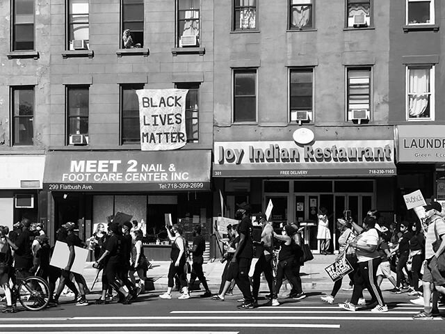 6.13.2020 #blacklivesmatter #brooklynprotest #downtownbrooklyn #brooklyn #newyorkcity #nycphotography #photography #streetphotography #nycstreets #blackandwhitephotography #brooklynmarch #nyc