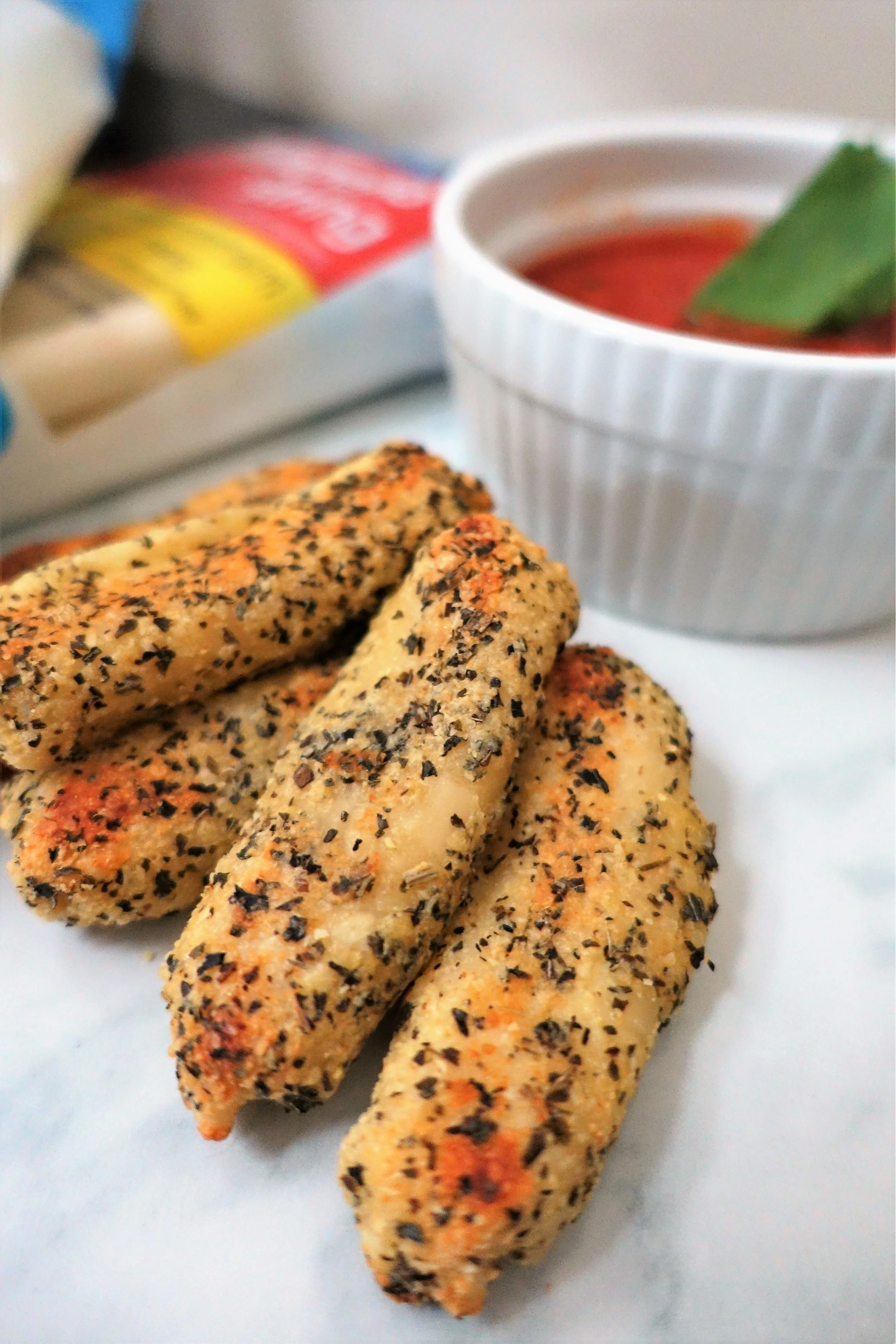 Baked Wonton Mozzarella Sticks Metanoia Living