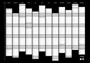 2020 Wall Calendar Free Digital File For Printing The General Food Store