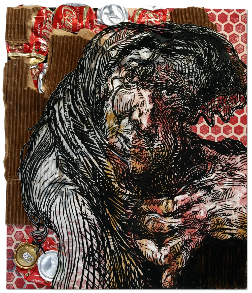 Cindy(Red And Gold), 2007