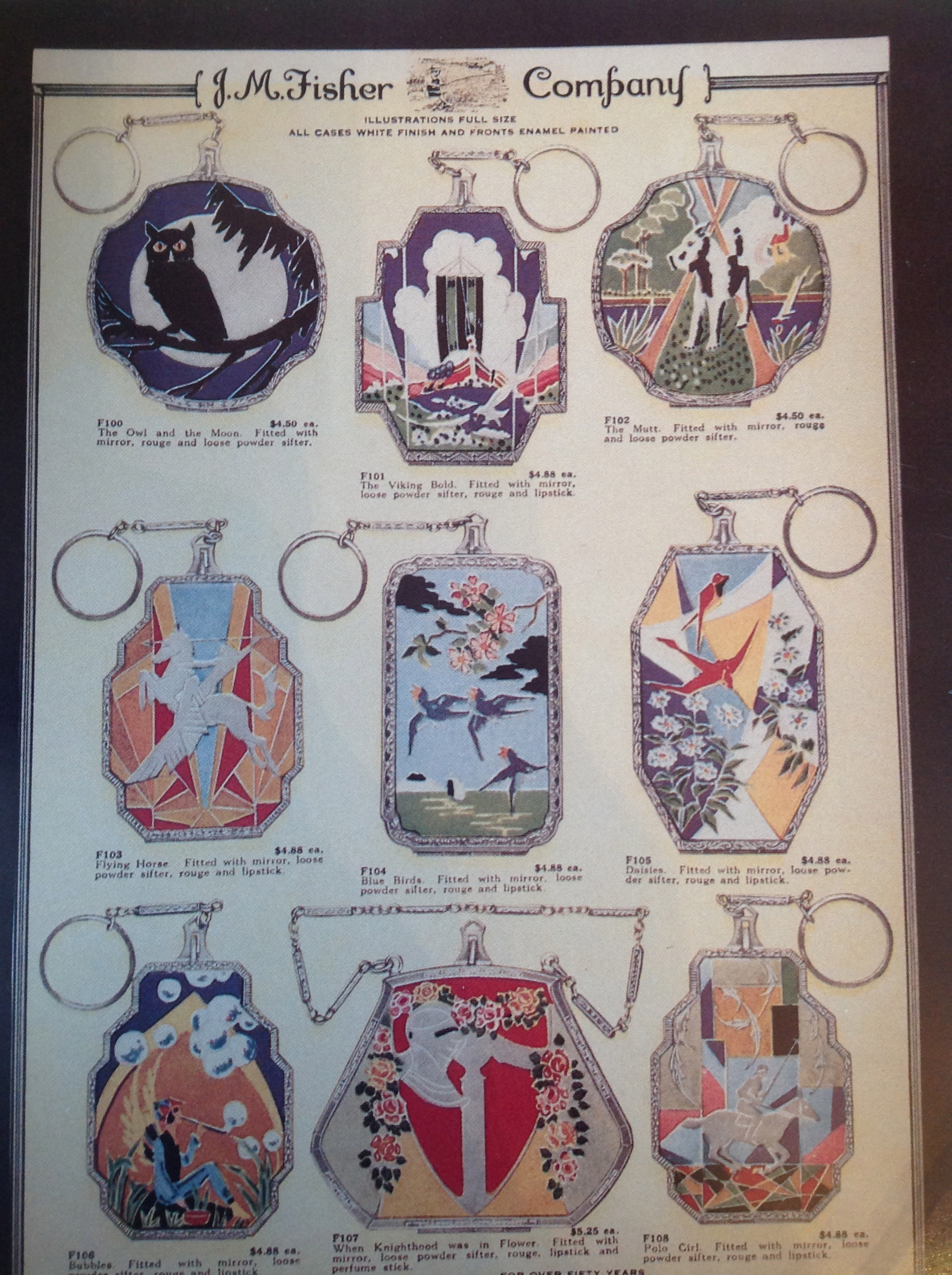 Knight Sword Enamel Painted Etched Silver Purse Style Compact Chalem Collection_03.jpg