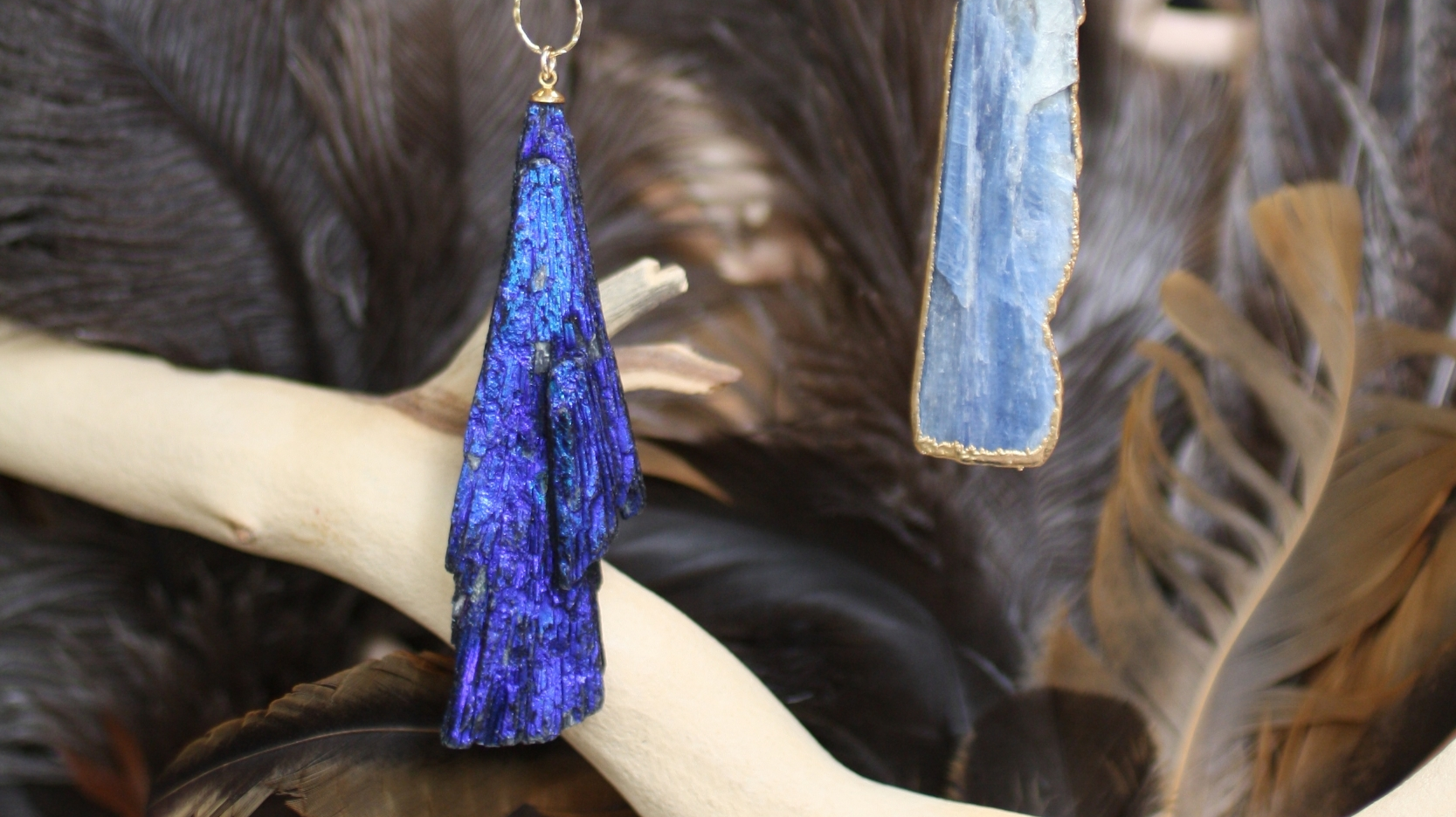 Rough Kyanite Necklace