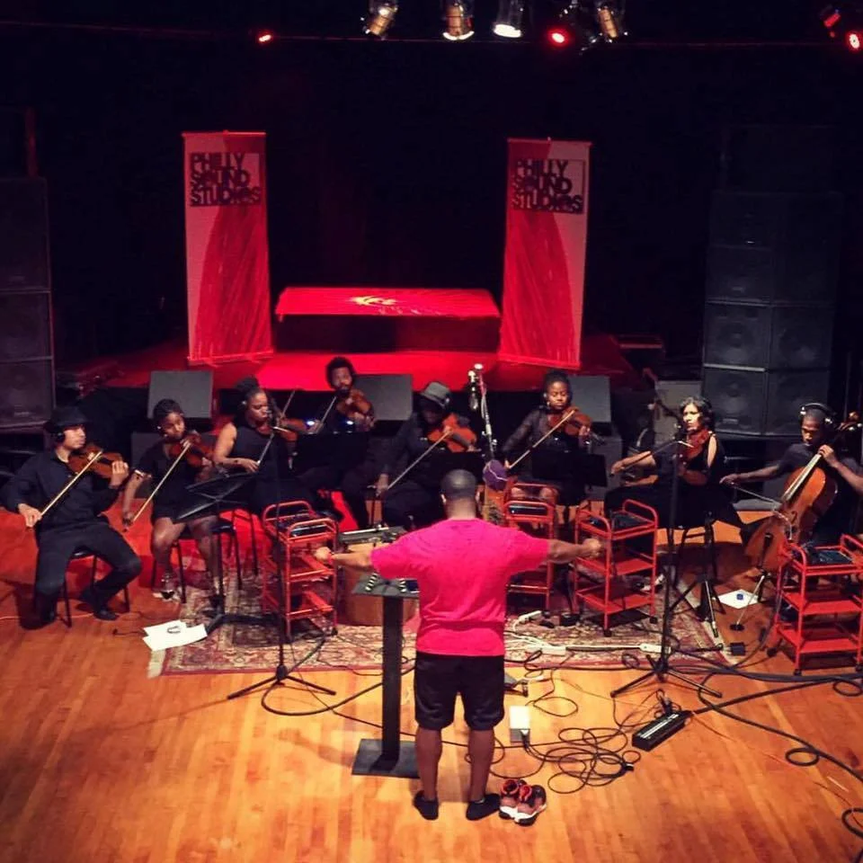Illharmonic Orchestra Recording Session at Philly Sound Studios - July 2015