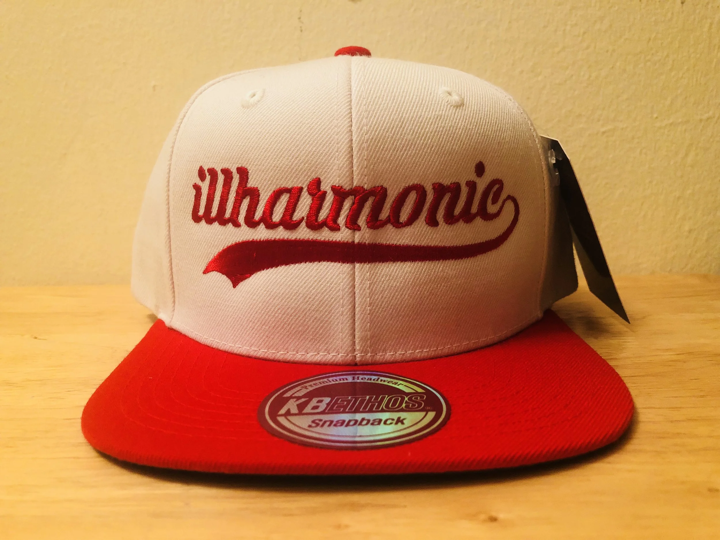 White with Red Two Tone Snapback.jpg