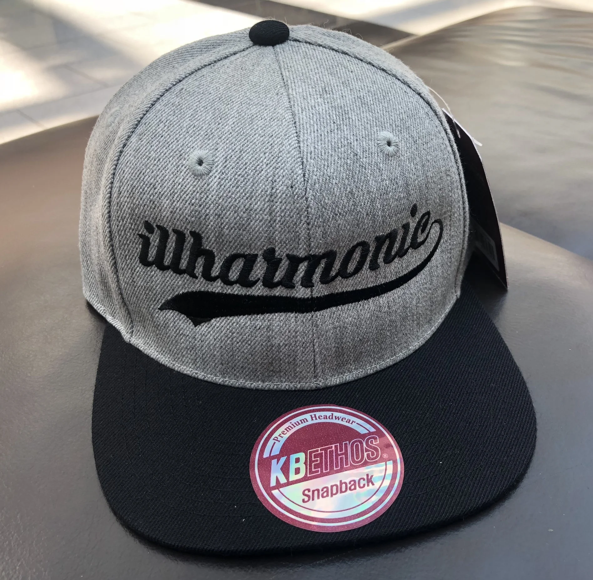Illharmonic Two-Tone Signature Snapback (Heather with Black)