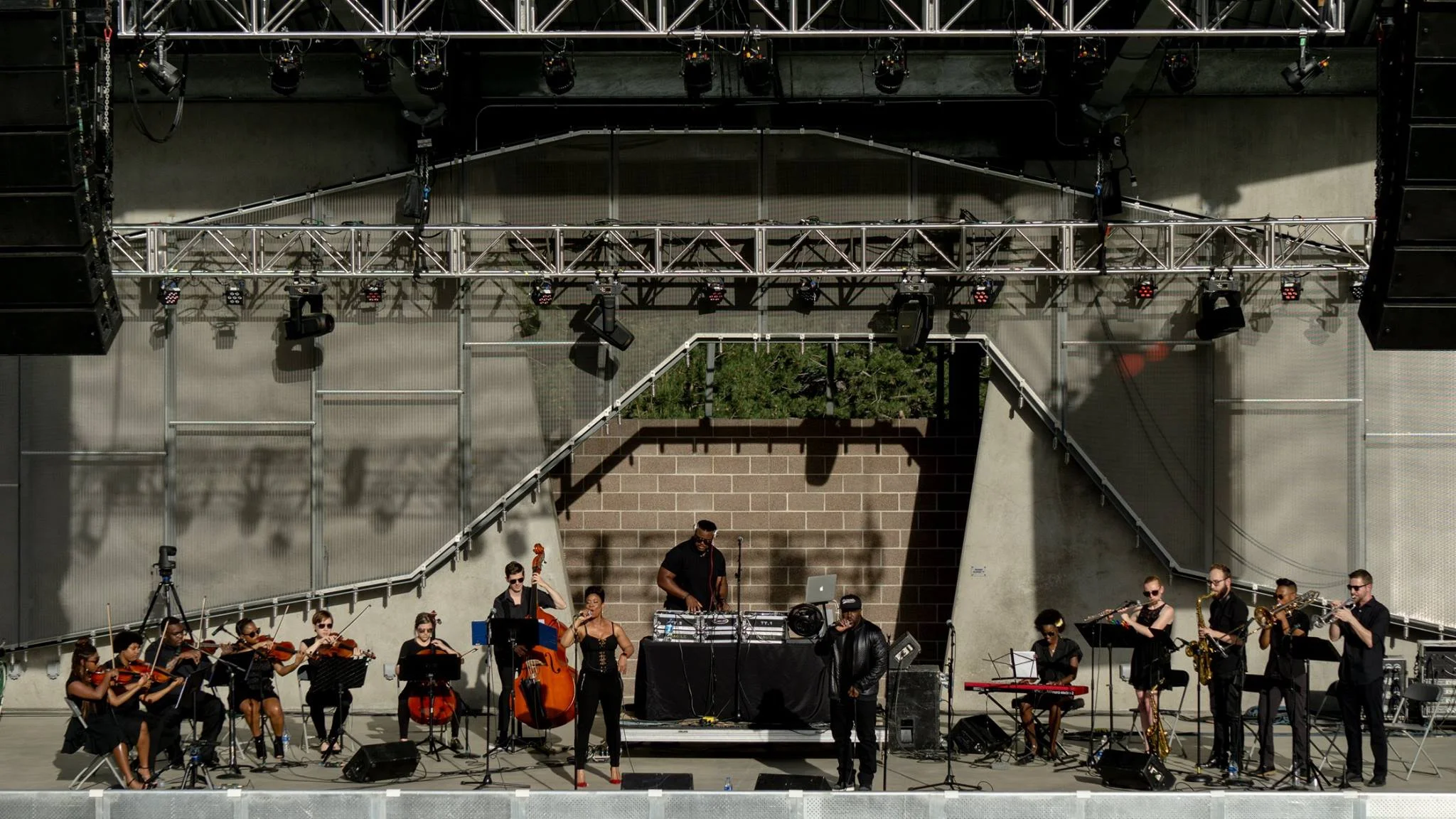 Illharmonic Orchestra at Levitt Pavilion Denver in 2018.