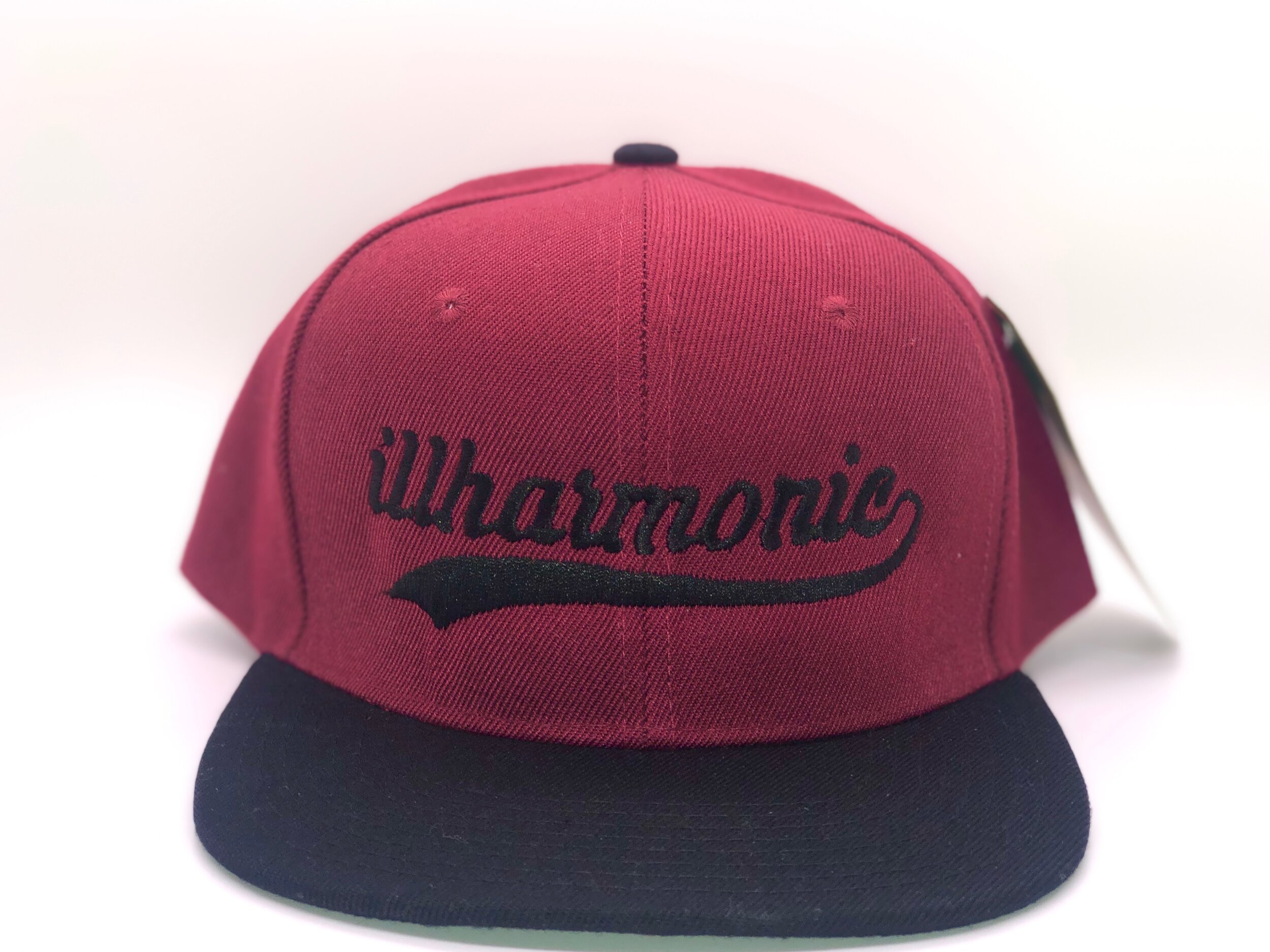 ILLHARMONIC TWO-TONE SIGNATURE SNAPBACK (BURGUNDY WITH BLACK)