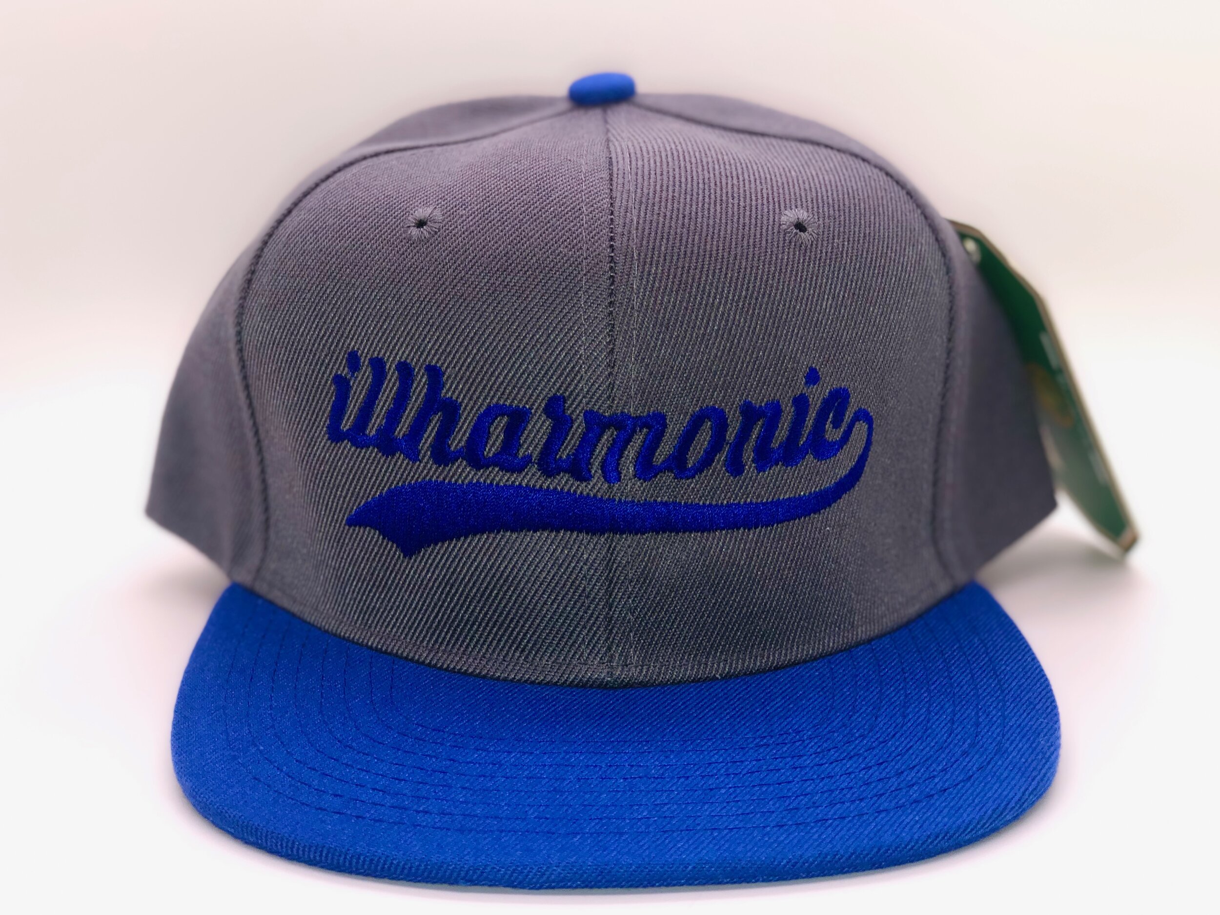 ILLHARMONIC TWO-TONE SIGNATURE SNAPBACK (DARK GREY WITH ROYALE)