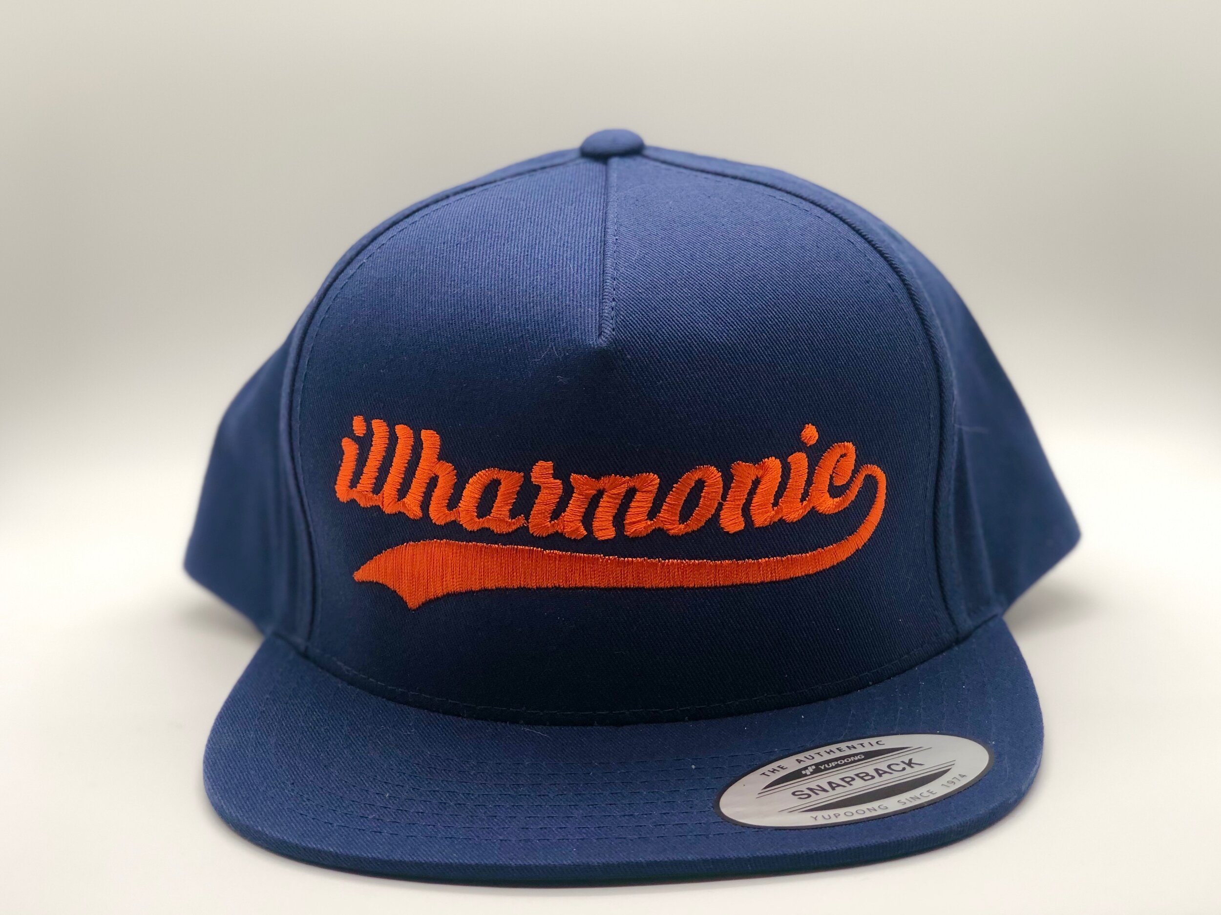 ILLHARMONIC SIGNATURE SNAPBACK (NAVY WITH ORANGE)