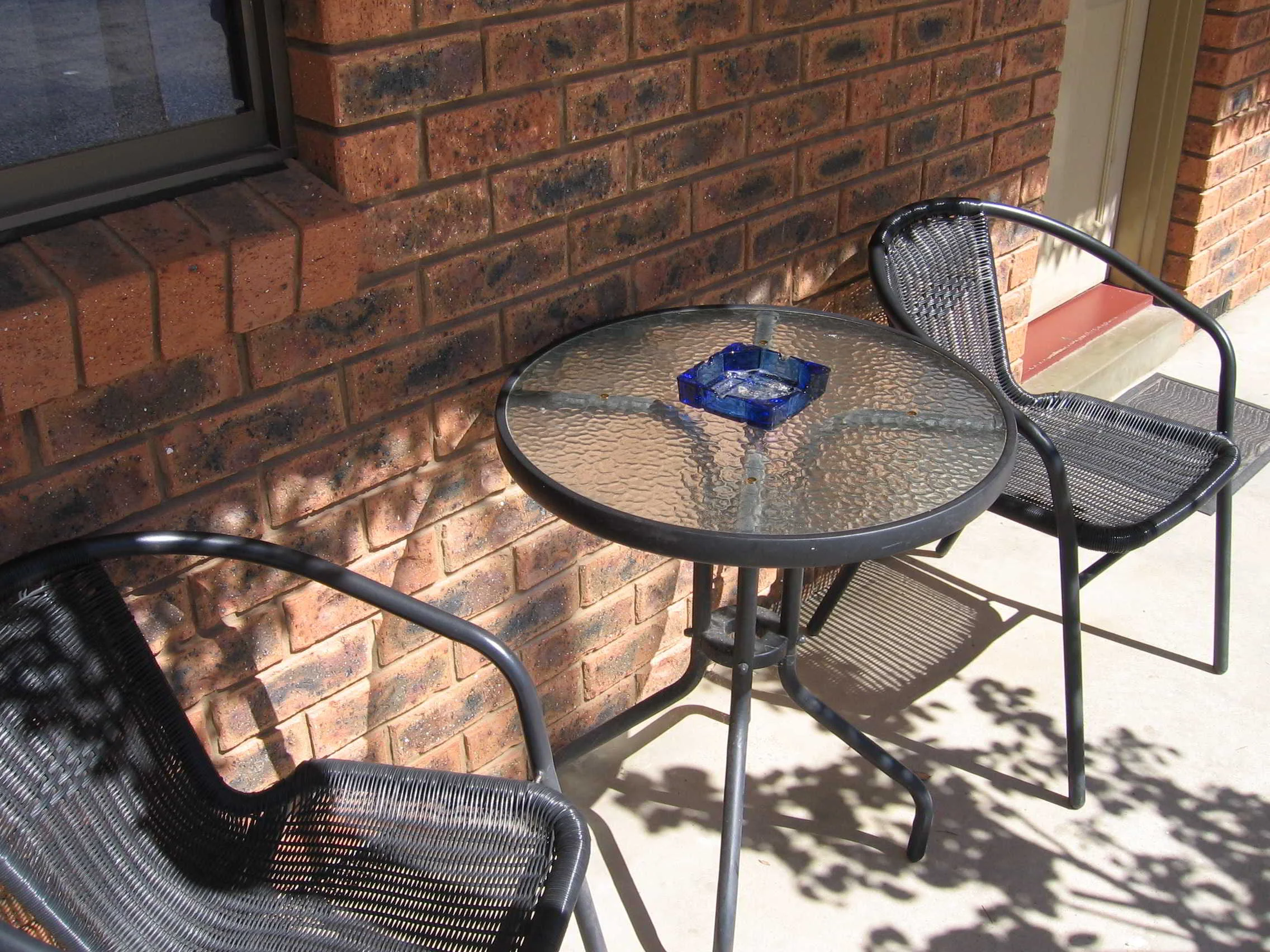 Seating outside room