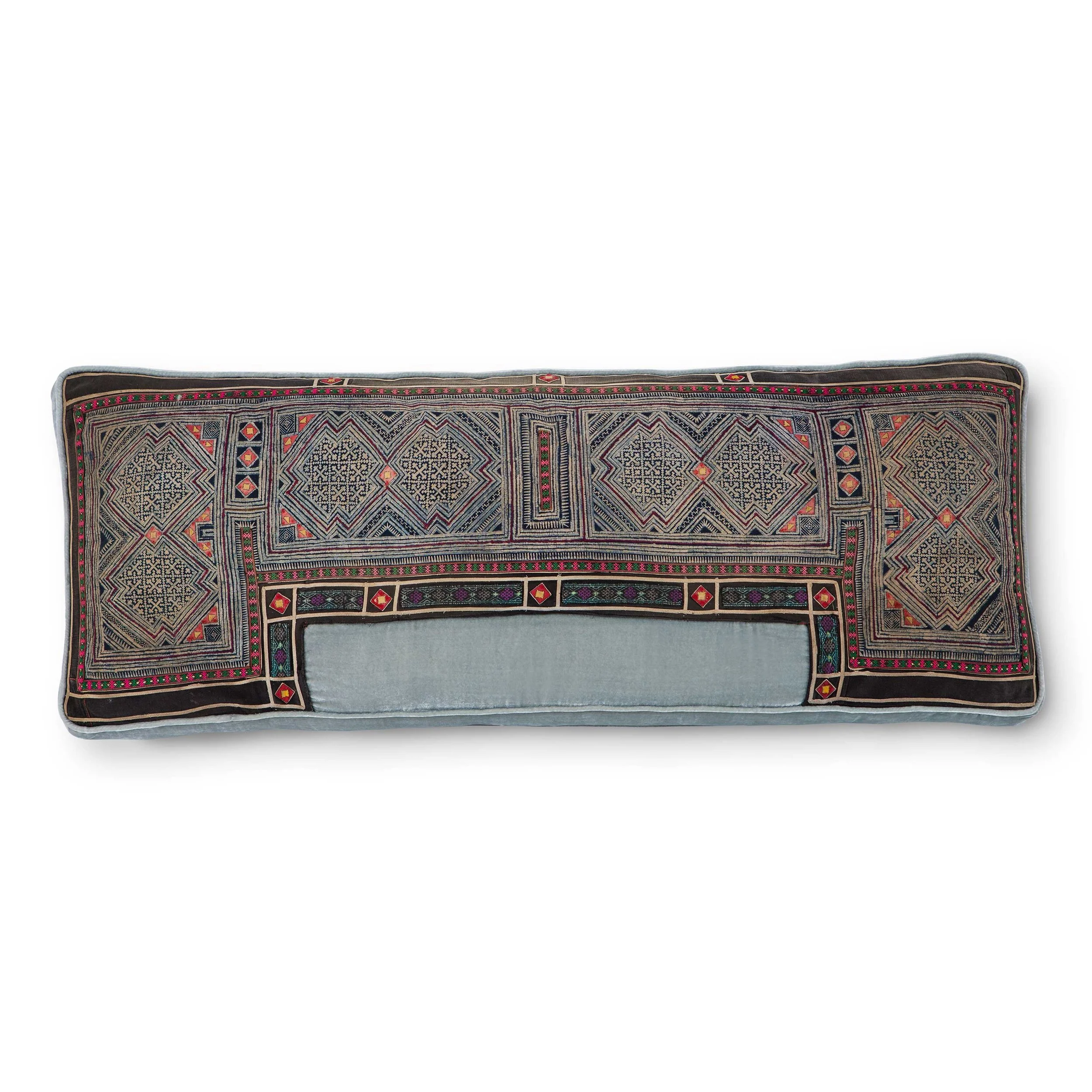 Prayer Bolster Sky Blue 06 - Vintage
