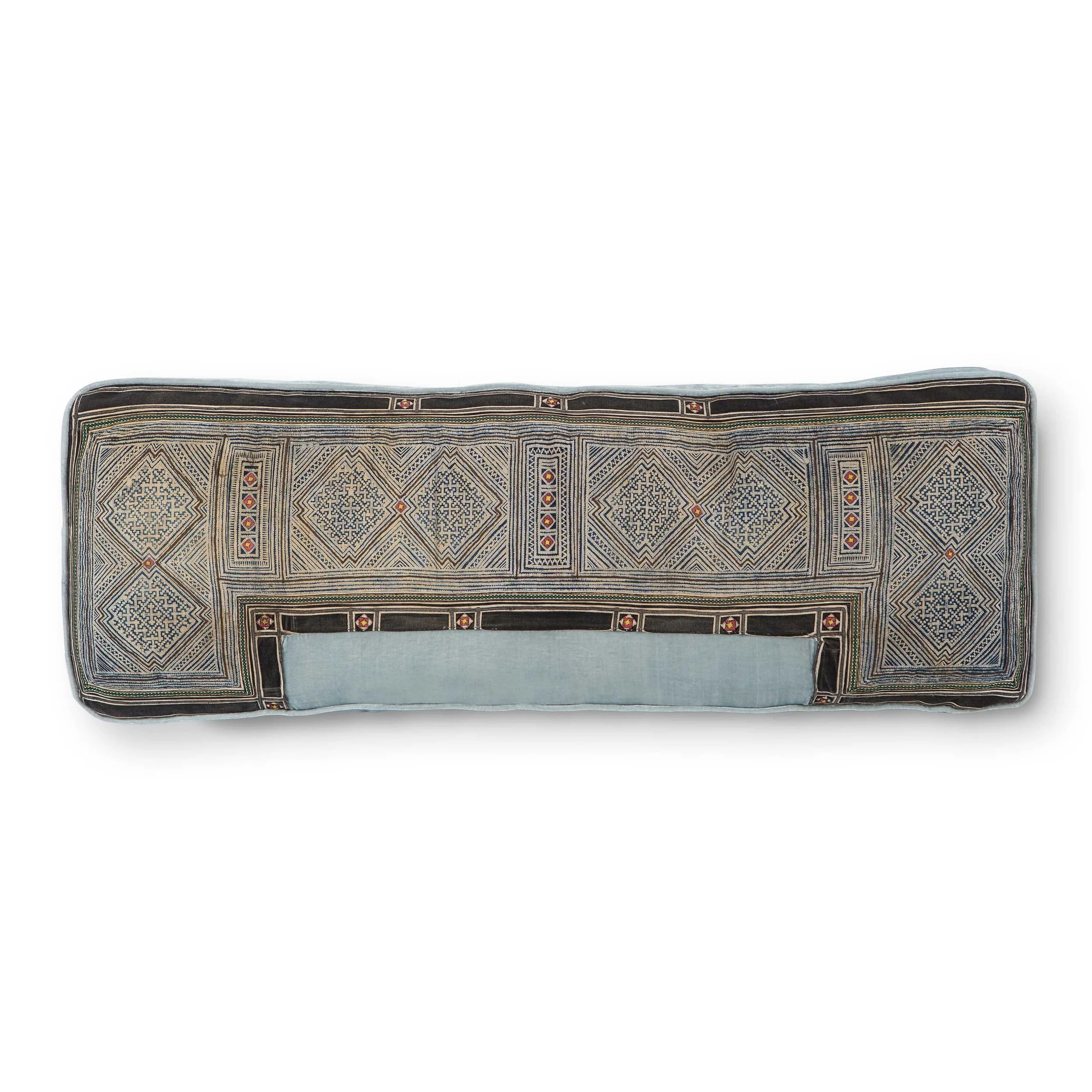 Prayer Bolster Sky Blue 01 - Vintage