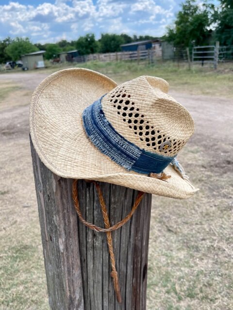 straw hat band