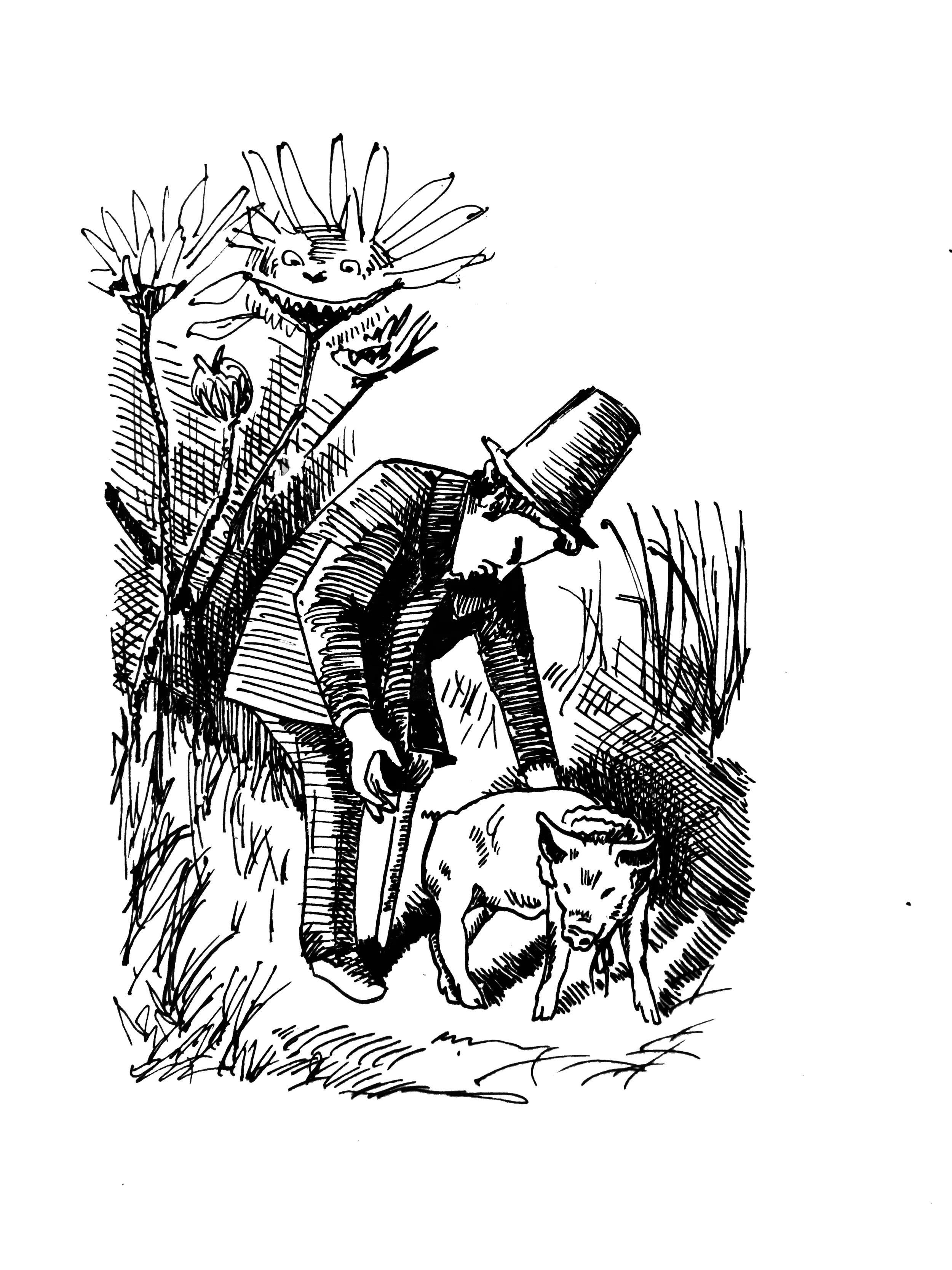 Ahab and the Pig