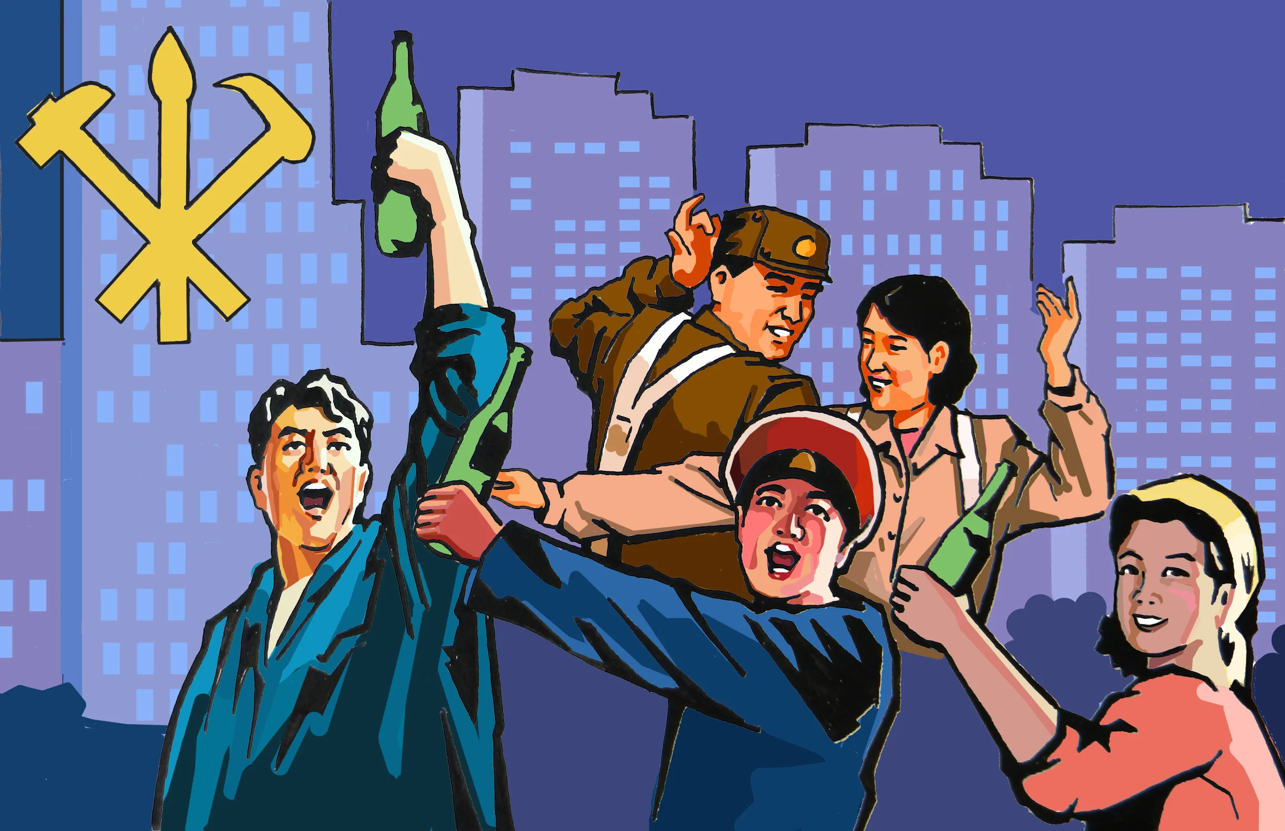 Partying in the DPRK