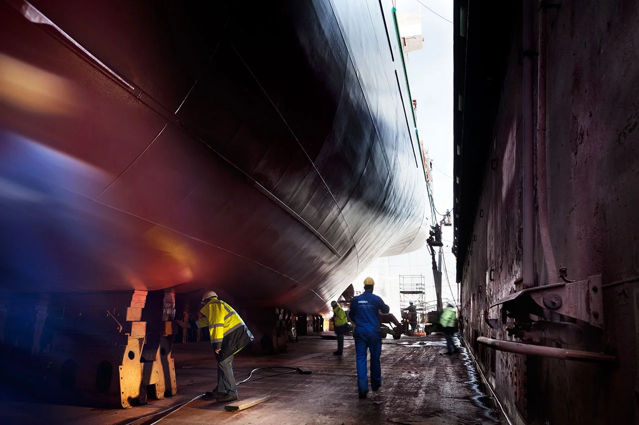 Gers! - magazine: Damen Scheepswerf - ochtendspits
