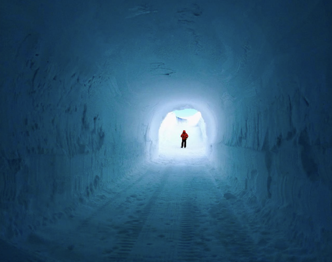 ice cave antarctica