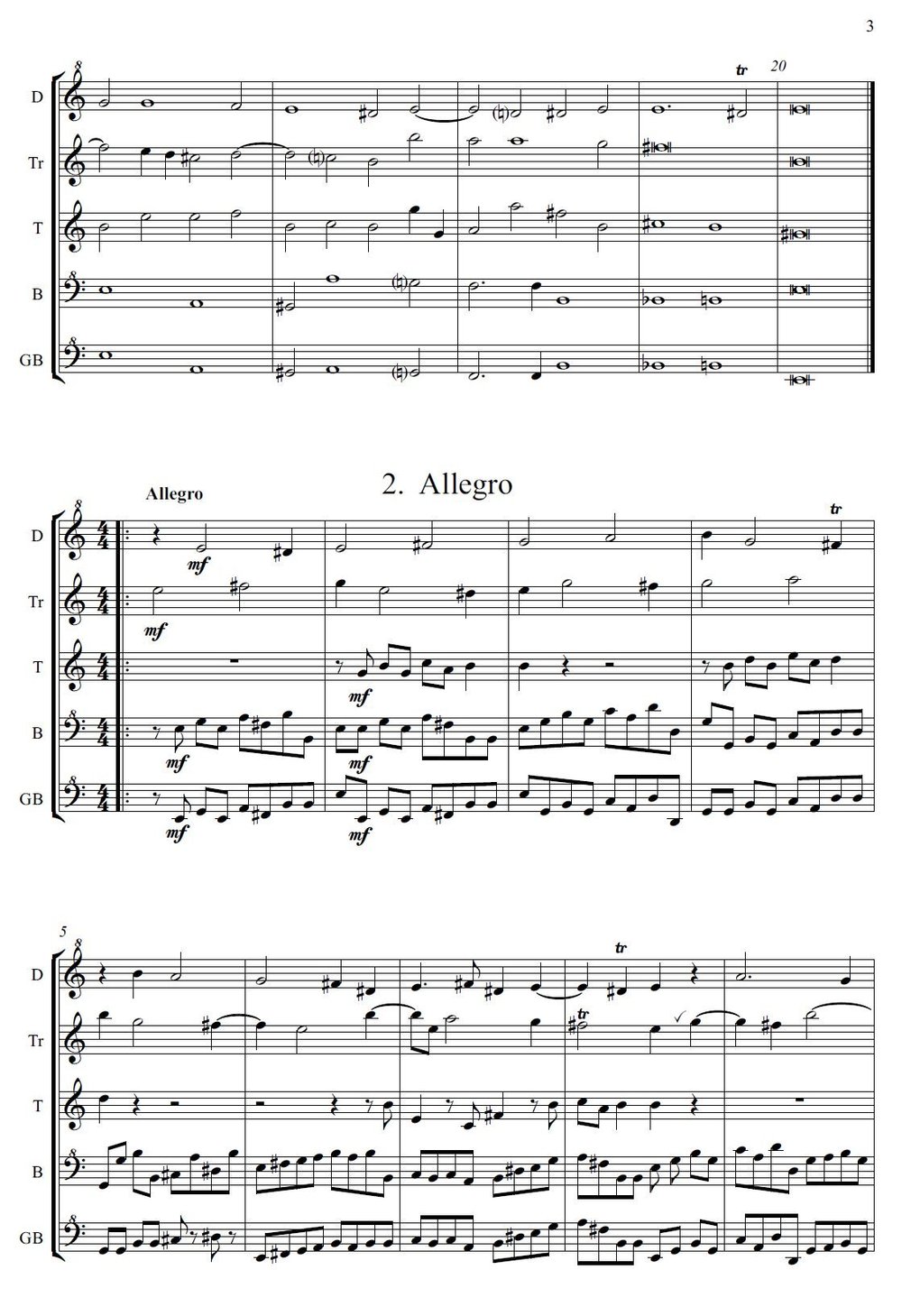 Corelli Concerto Grosso Op 6 No 8 Christmas Concerto Pdf Sheet Music Download Helen Hooker