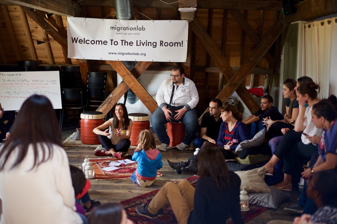 We transformed Humanity House, museum and educational platform, to a public living room.