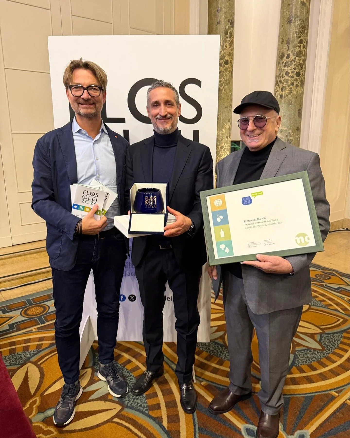 We are proud to share that Mancini has been awarded &ldquo;Restaurant of the Year&rdquo; by Flos Olei 2026, the world&rsquo;s leading guide to high-quality extra virgin olive oil!

The award was presented in Rome during the official ceremony and cele