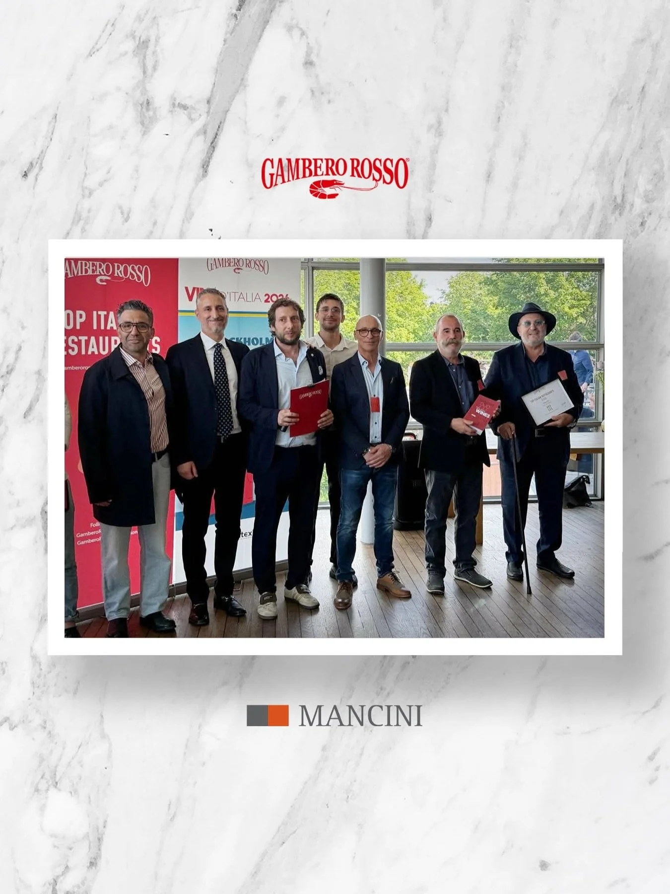 🍴 𝗧𝗛𝗥𝗘𝗘 𝗙𝗢𝗥𝗞𝗦 𝟮𝟬𝟮𝟲 🦐

For the eighth year in a row Claudio Mancini has received the highly honorable award by @gambero_rosso! 🏅

As a true ambassador of Italian cuisine in Stockholm Claudio has made Mancini stand out with his passion