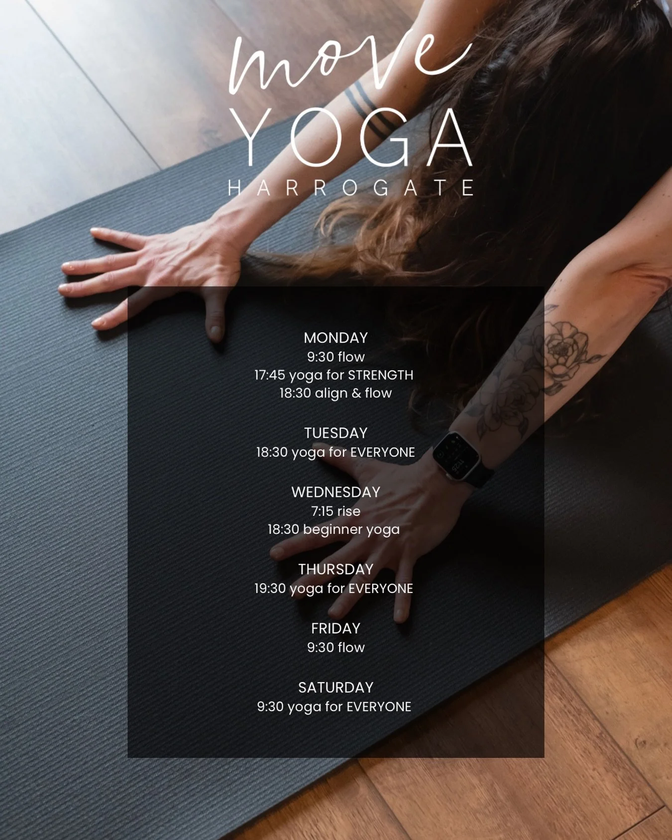 *NEW CLASS* Thursday Yoga for EVERYONE starts 22nd January with Laura. This class is a community class, free for members and just &pound;5 for non-members. #linkinbio #harrogate #harrogateyoga #movetogetherhgt