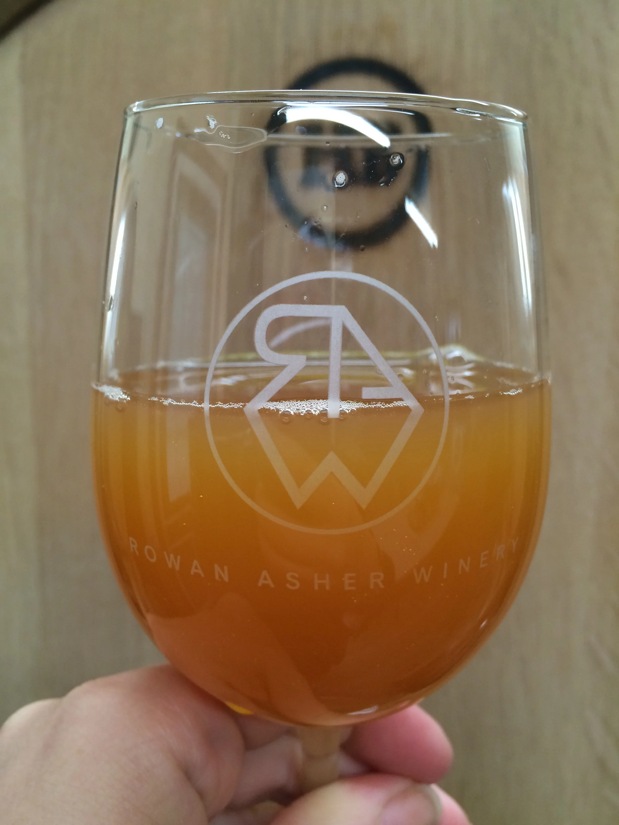 A young hard cider from Rowan Asher Winery & Hard Cidery
