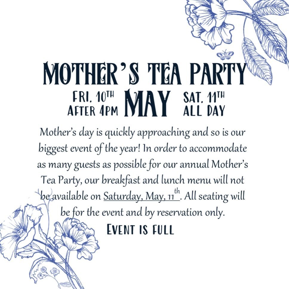 Mother&rsquo;s Day week is finally here💙🤍! We&rsquo;ve been planning this year&rsquo;s event since February and we are thrilled to celebrate all the mom&rsquo;s in your life this weekend! We are also celebrating are 20th anniversary🎉 BIG week ahea