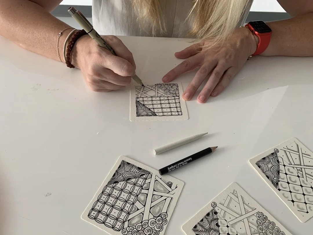 Beginning Zentangle Drawing Afternoon Series