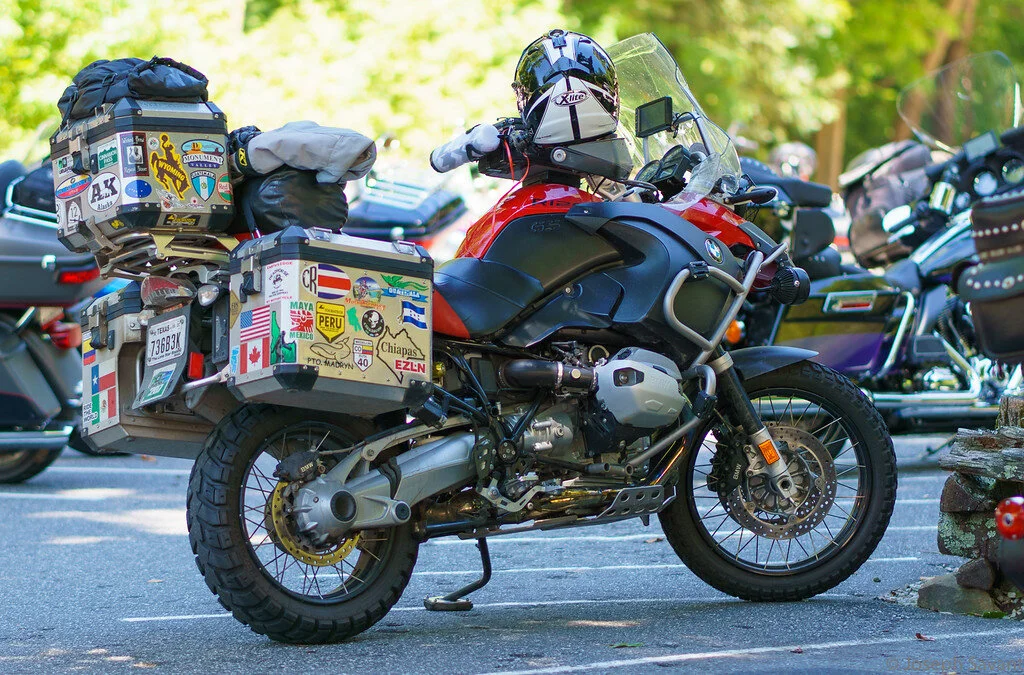 Starting to look like a hobo with all my gear on the GSA