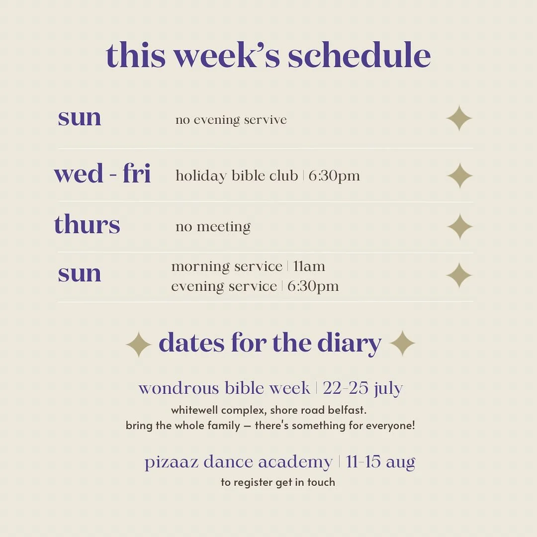 We have a very exciting week ahead! 
Holiday Bible Club this year is going to be the best yet! 🍴

All primary school aged kids are more than welcome to come along! For any further details feel free to get in touch!