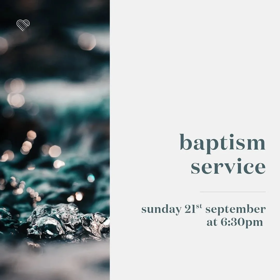 This Sunday night we&rsquo;re delighted to be holding a baptism service 🥳 

Join us as we witness the joy of baptism and cheer on those taking this beautiful step of faith.
 
Whether you&rsquo;re getting baptised, supporting a friend, or just curiou