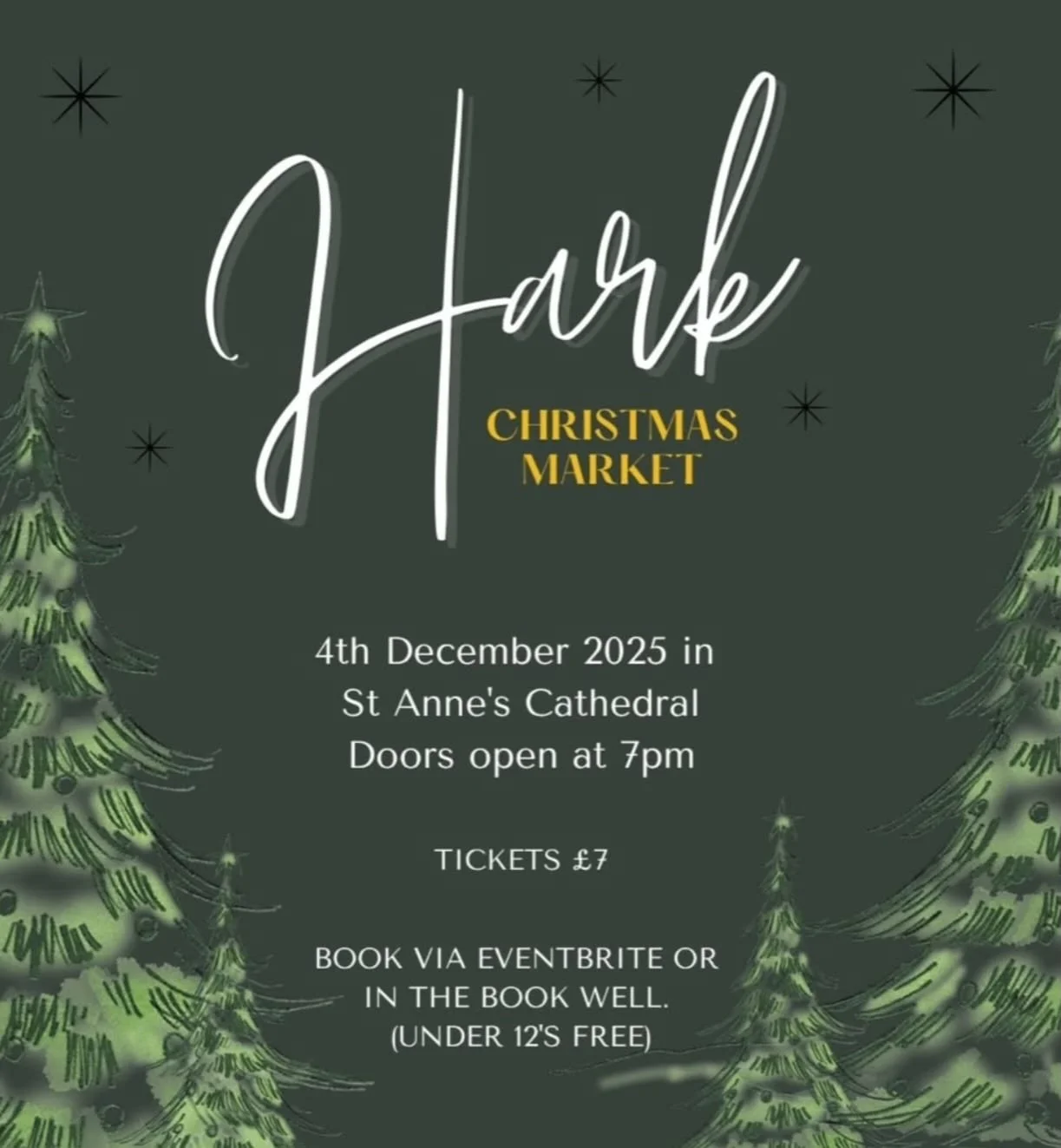 The Hark Christmas Market is on this Thursday night ✨ it&rsquo;s become tradition for so many to go each year, and we can see why! 

The night will include entertainment, market stalls and great food - all within the most beautiful setting of St Anne