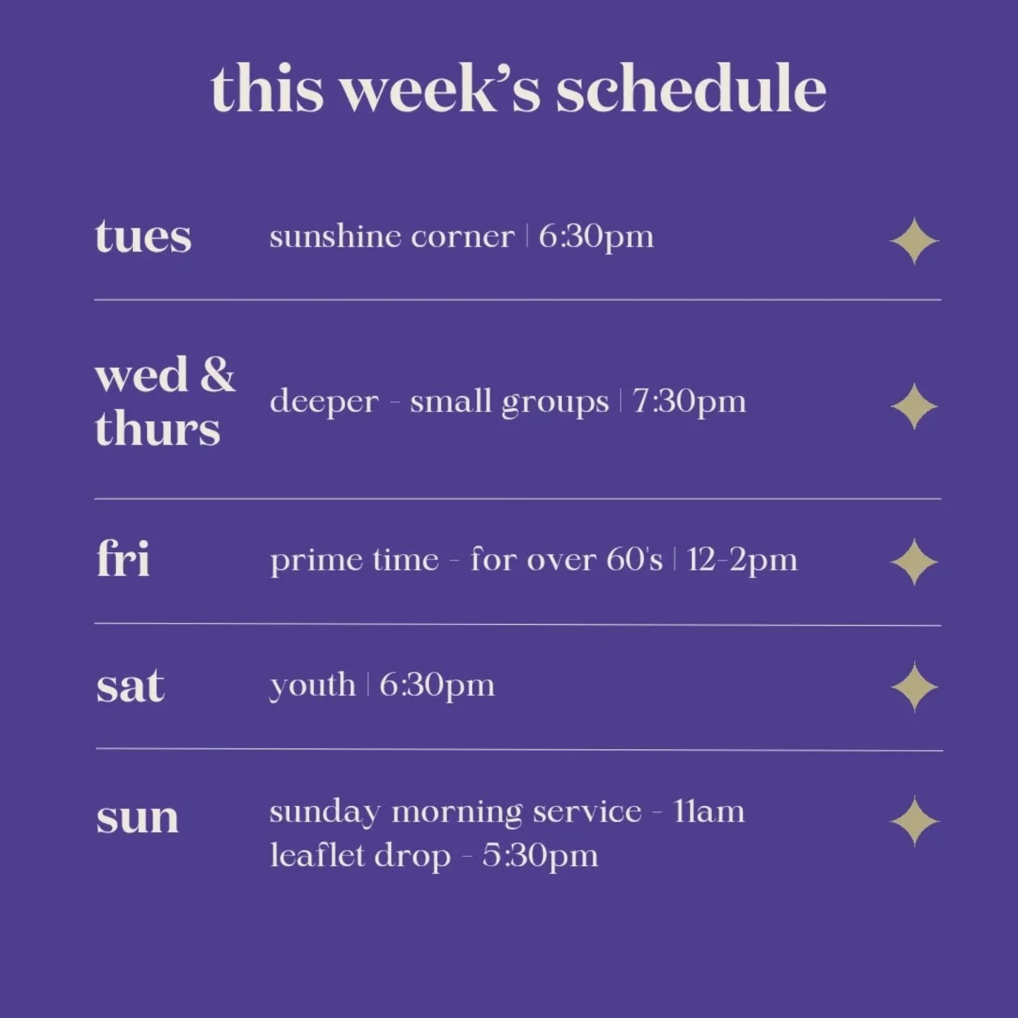 Come join us this week! 🤩