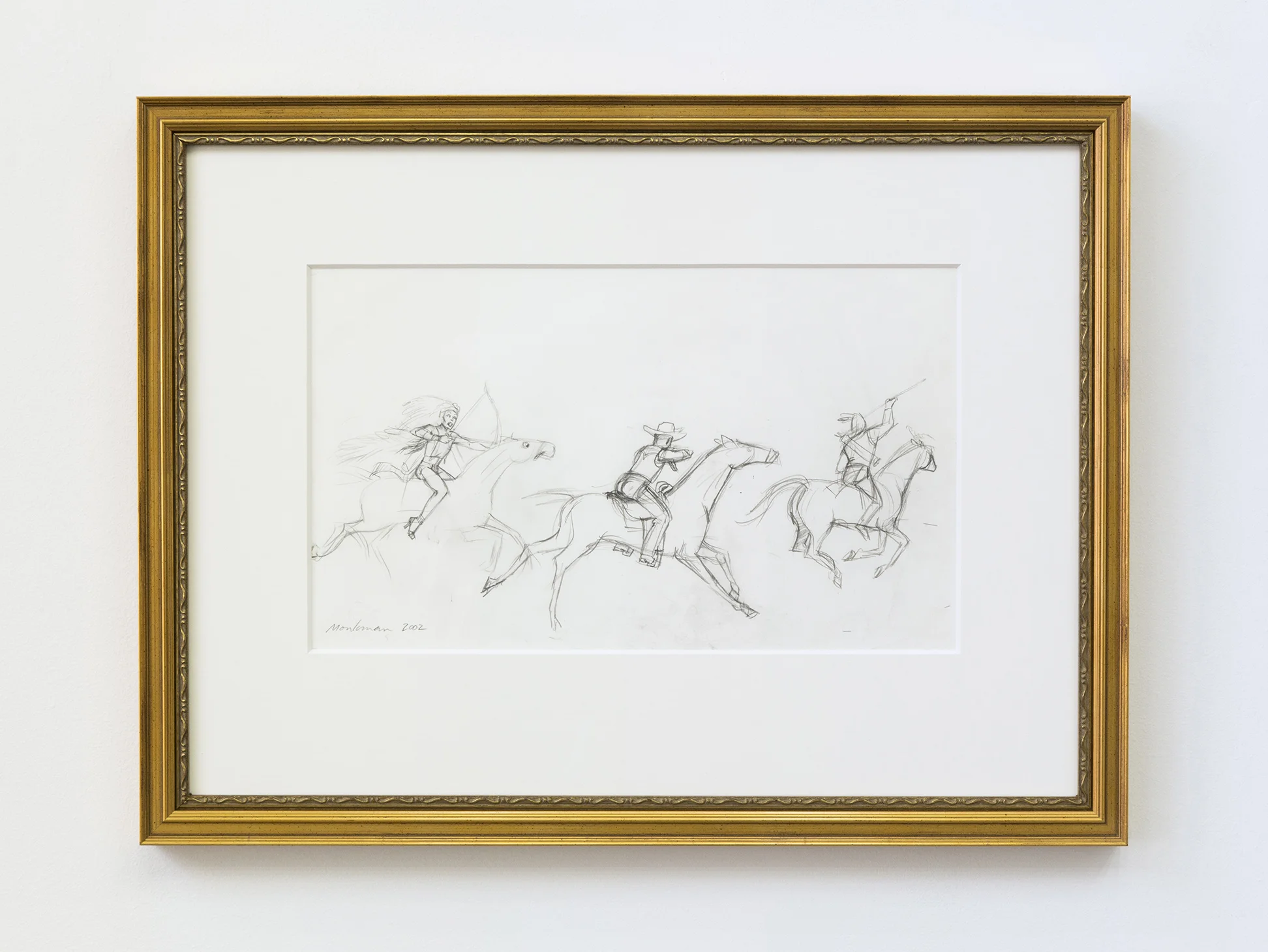 Study for Portrait of the Artist as Hunter